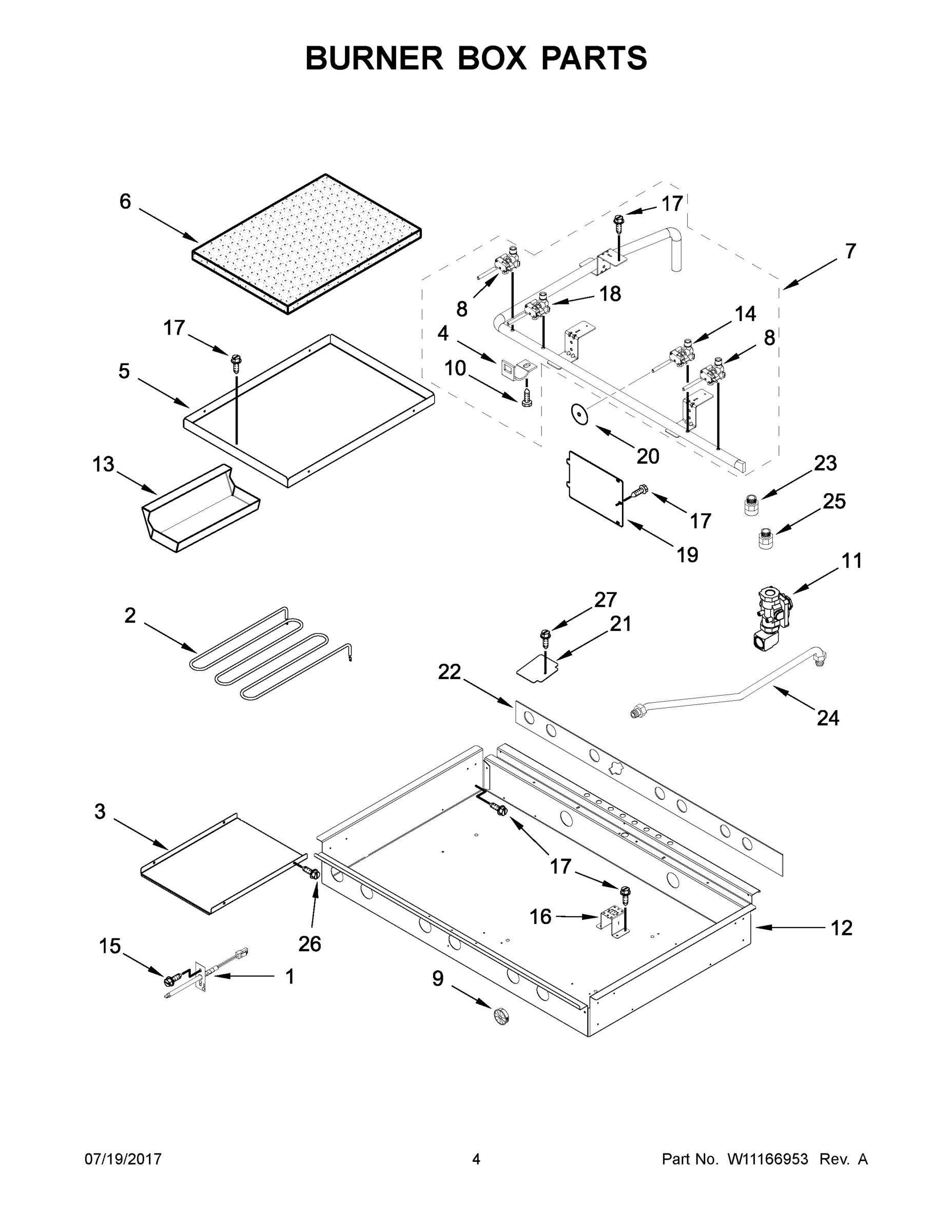 03 - BURNER BOX PARTS