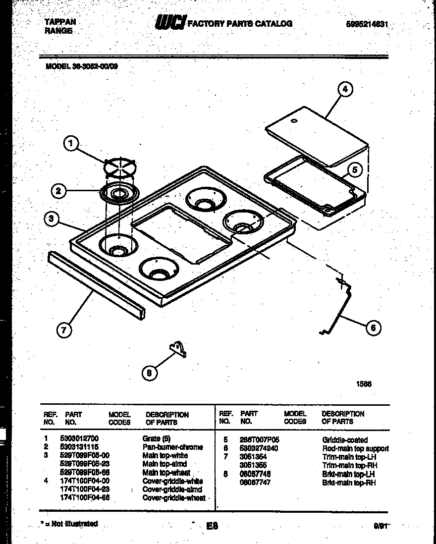 04 - COOKTOP PARTS
