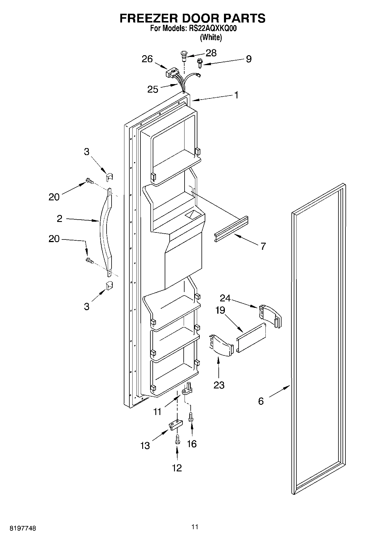 07 - FREEZER DOOR
