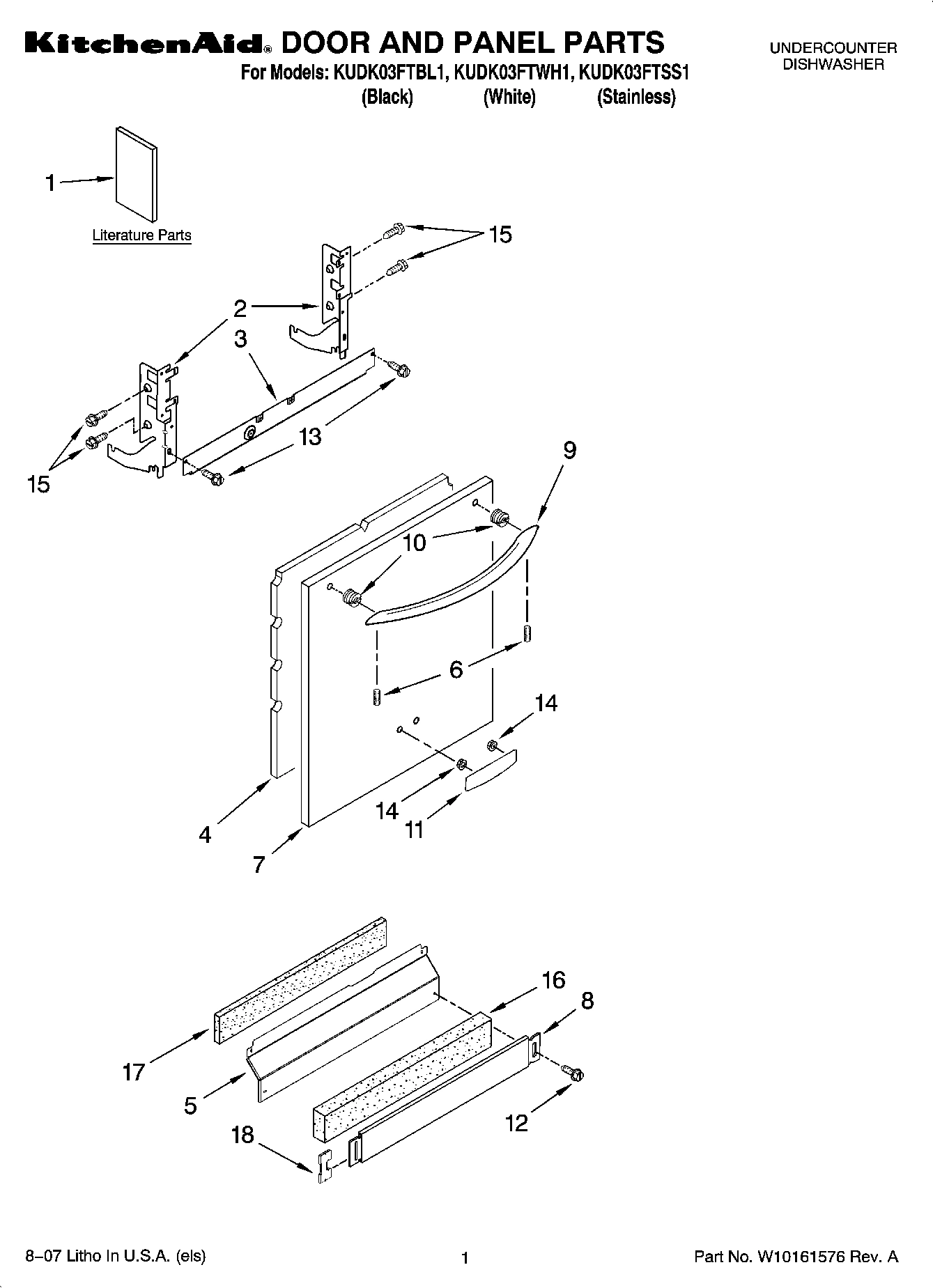 01 - DOOR AND PANEL PARTS
