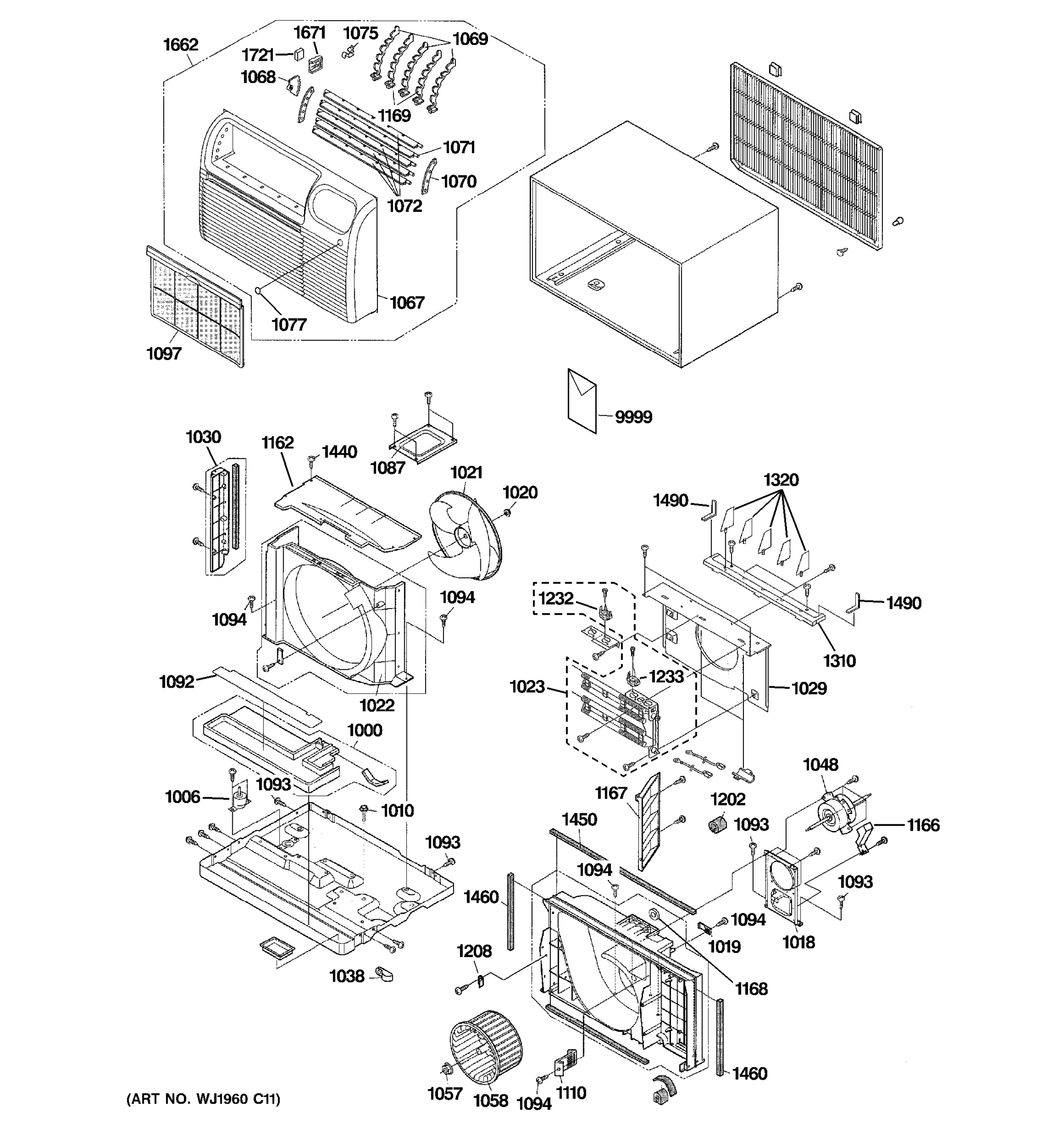 CABINET & COMPONENTS