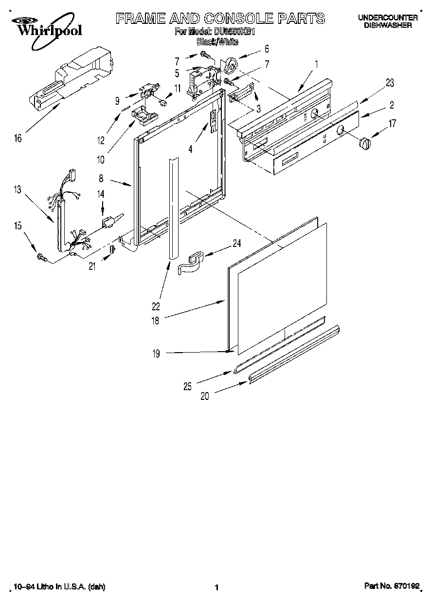 01 - FRAME AND CONSOLE
