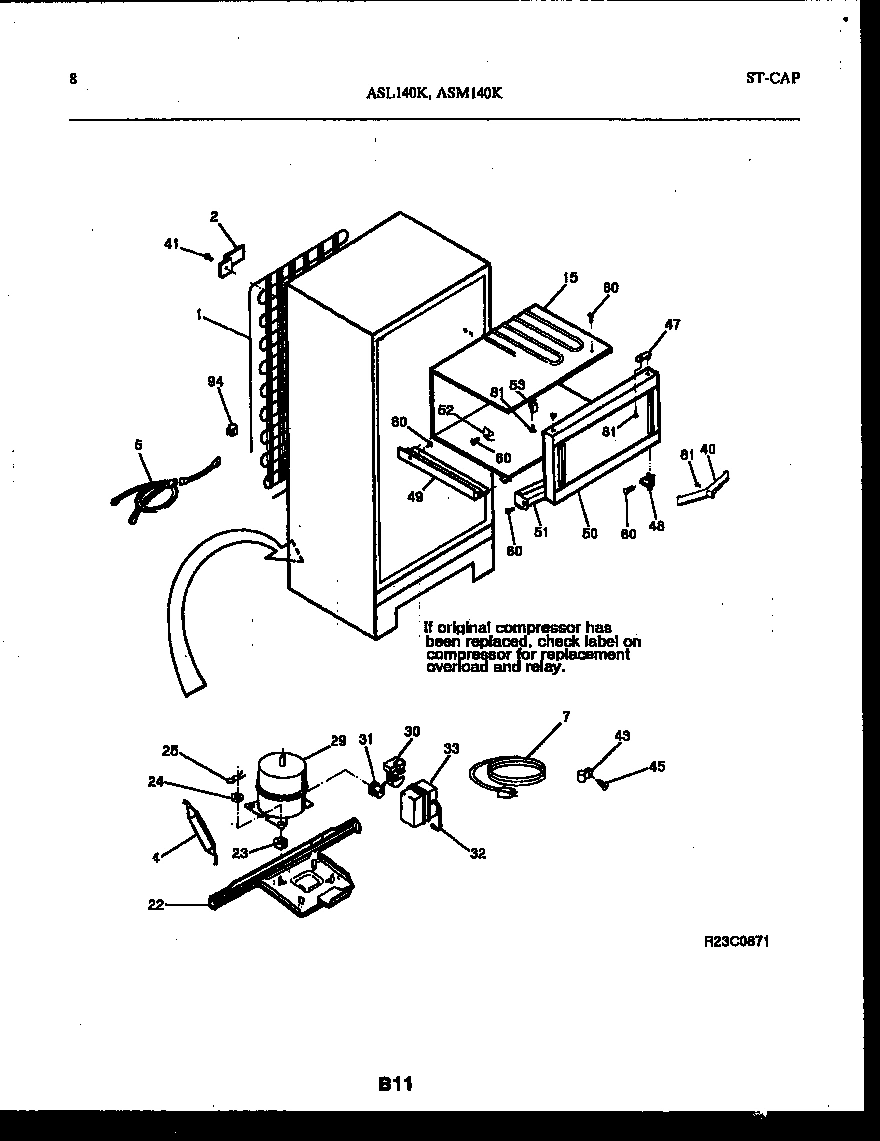 05 - SYSTEM AND AUTOMATIC DEFROST PARTS