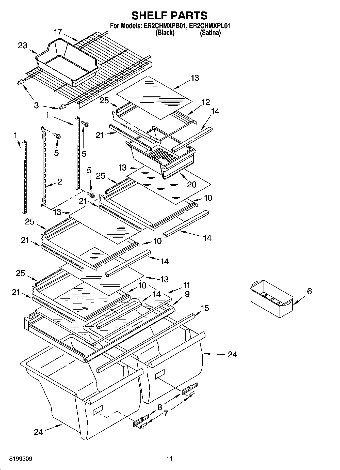 06 - SHELF PARTS, OPTIONAL PARTS