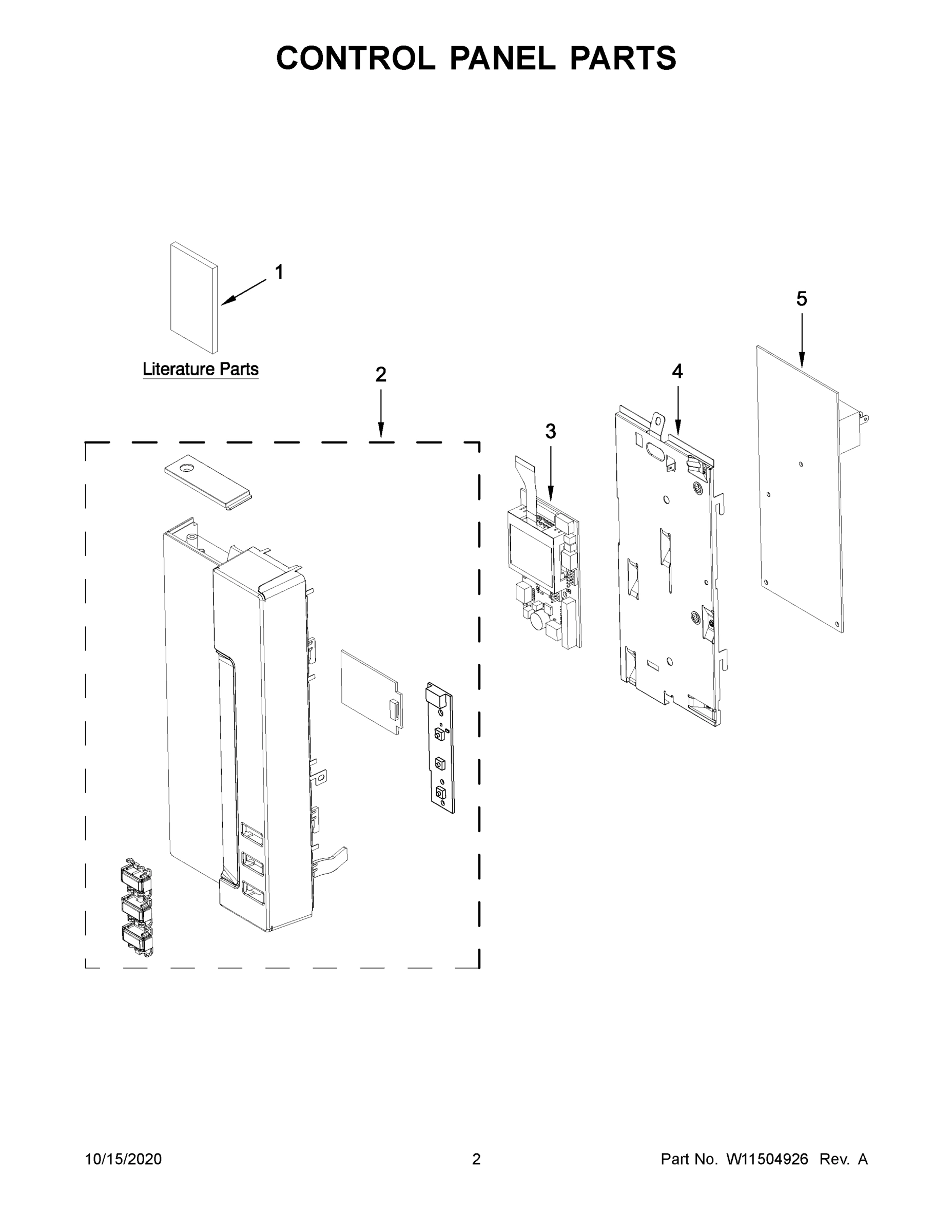 02 - CONTROL PANEL PARTS