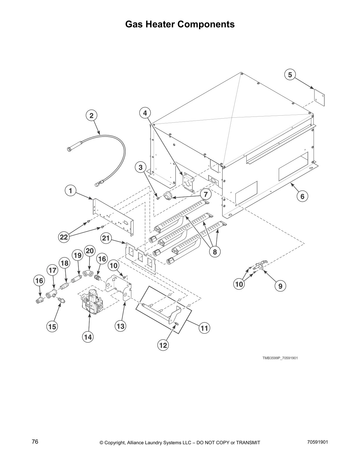 Gas Heater Components