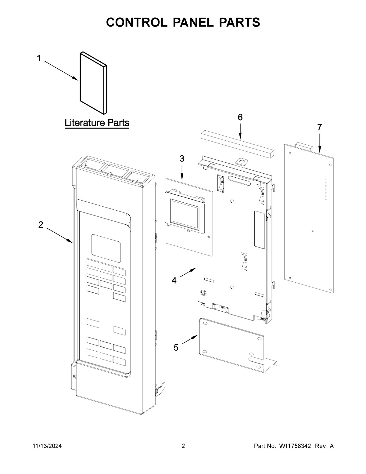 02 - CONTROL PANEL PARTS