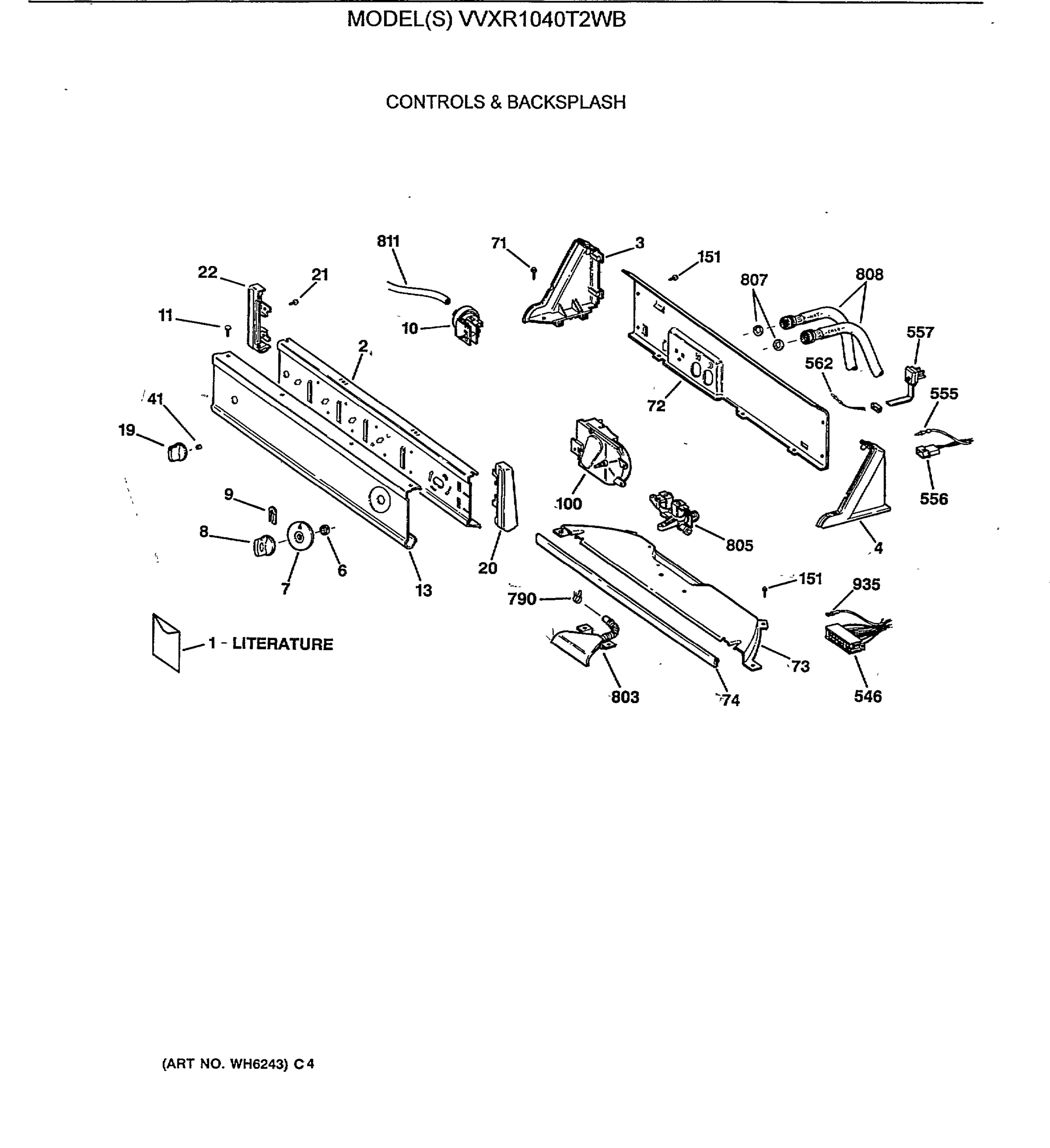 CONTROLS & BACKSPLASH