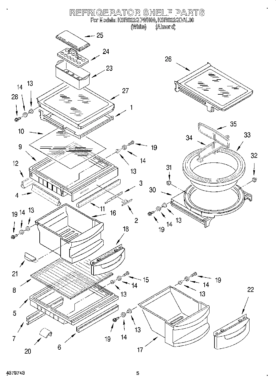 04 - REFRIGERATOR SHELF