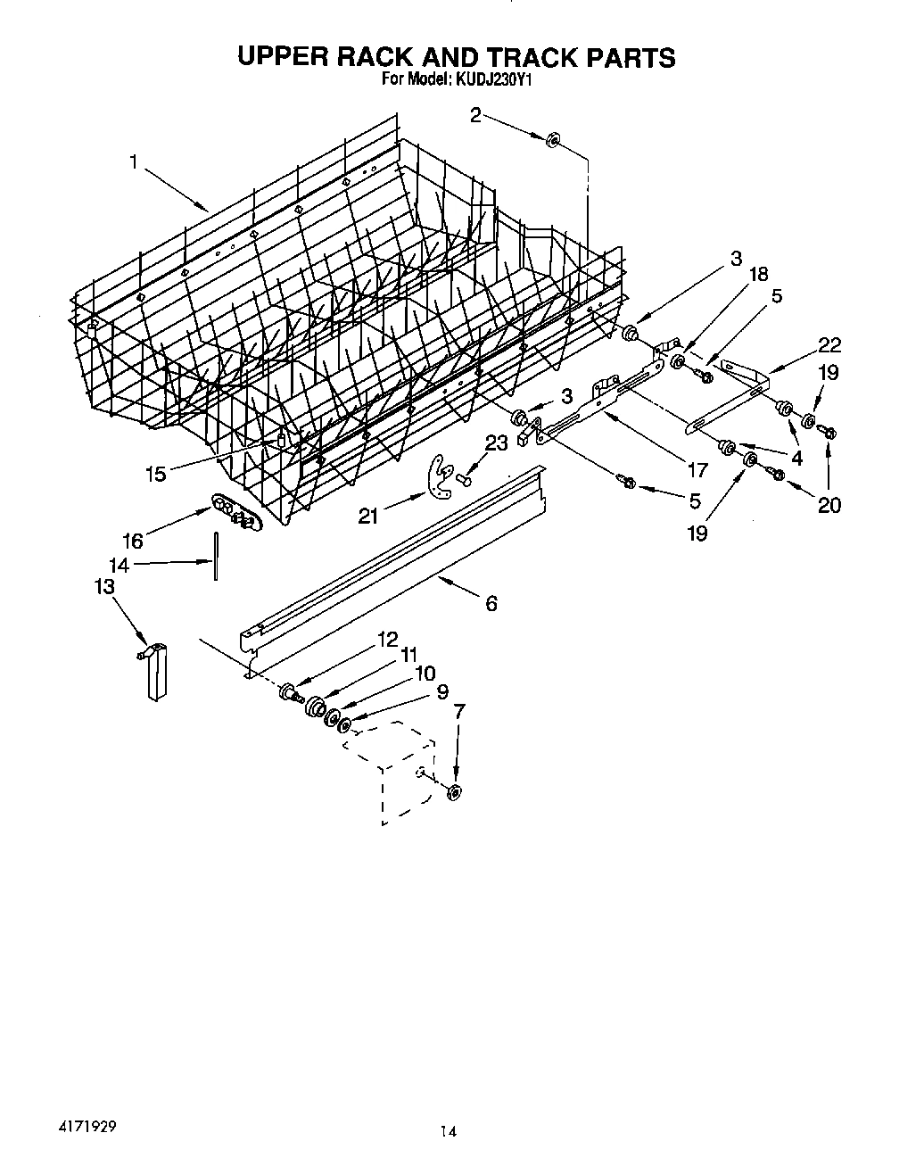 10 - UPPER RACK AND TRACK