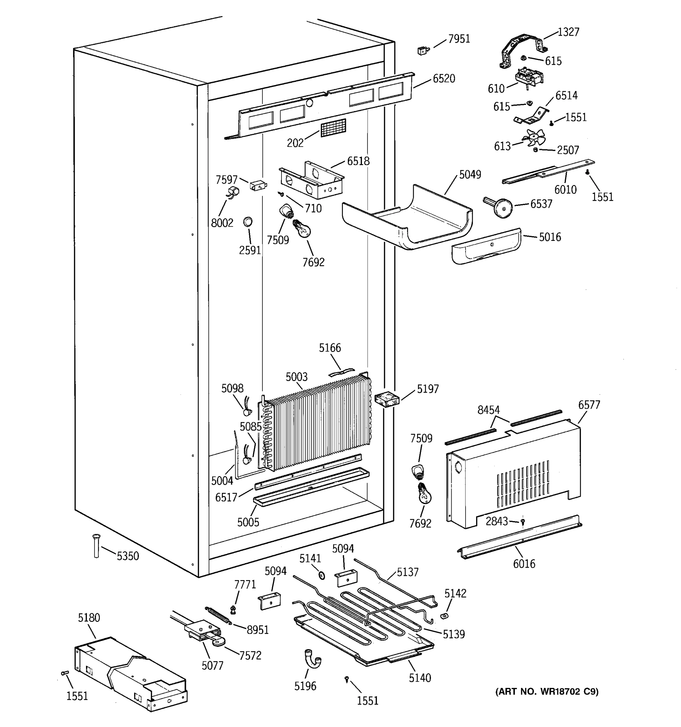 CABINET PARTS (1)