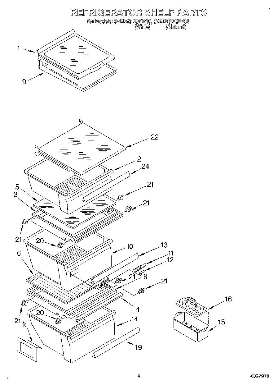 03 - REFRIGERATOR SHELF