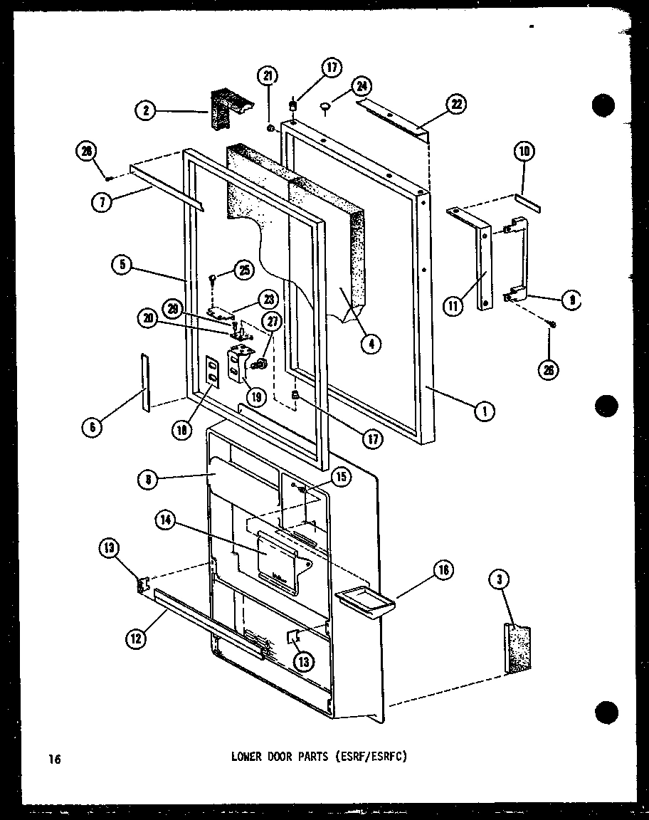 04 - LOWER DOOR PARTS