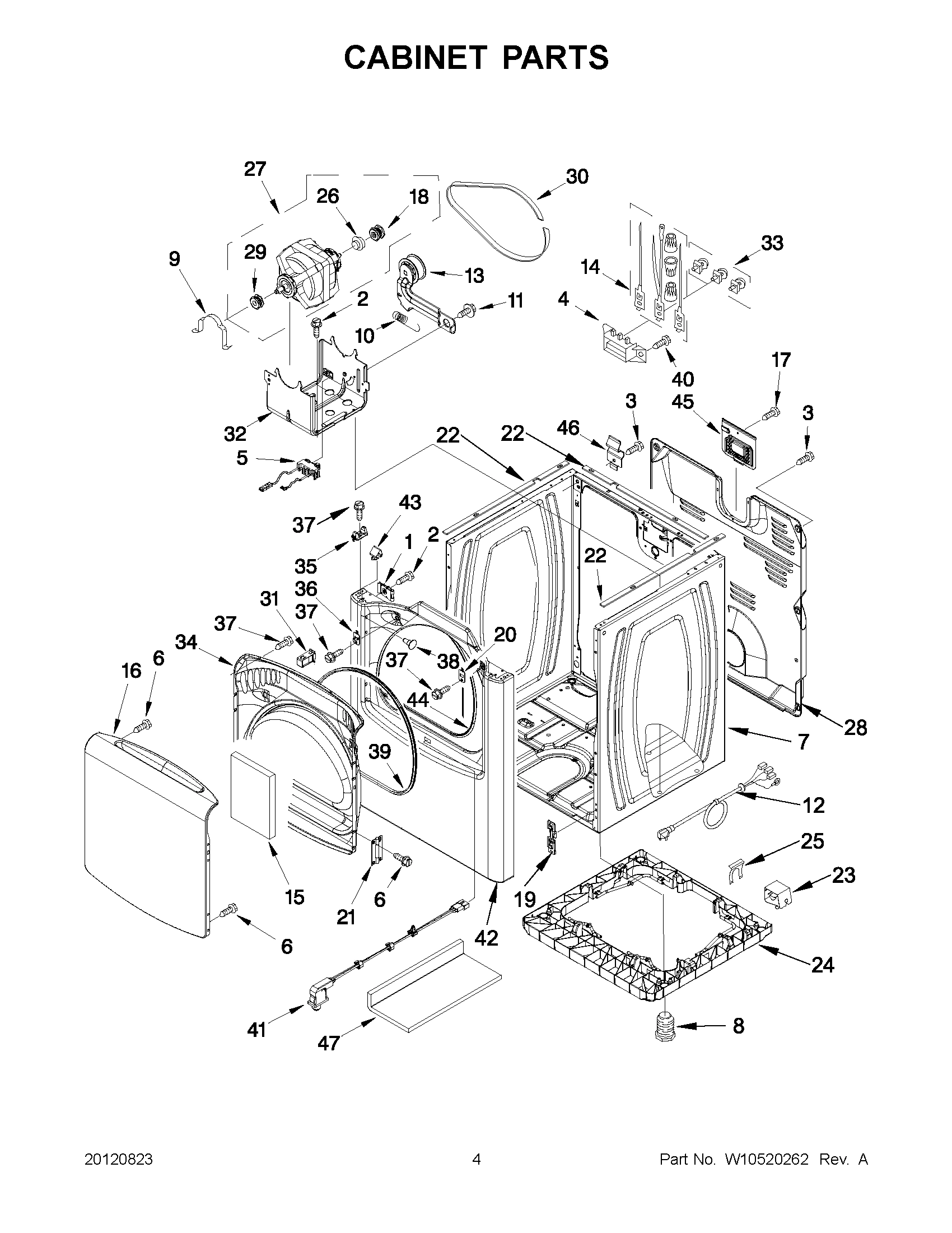 02 - CABINET PARTS