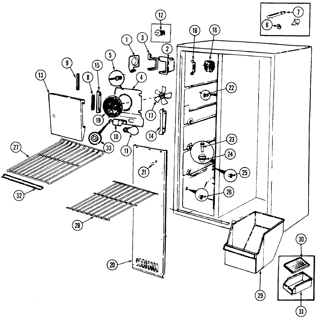 01 - FREEZER COMPARTMENT