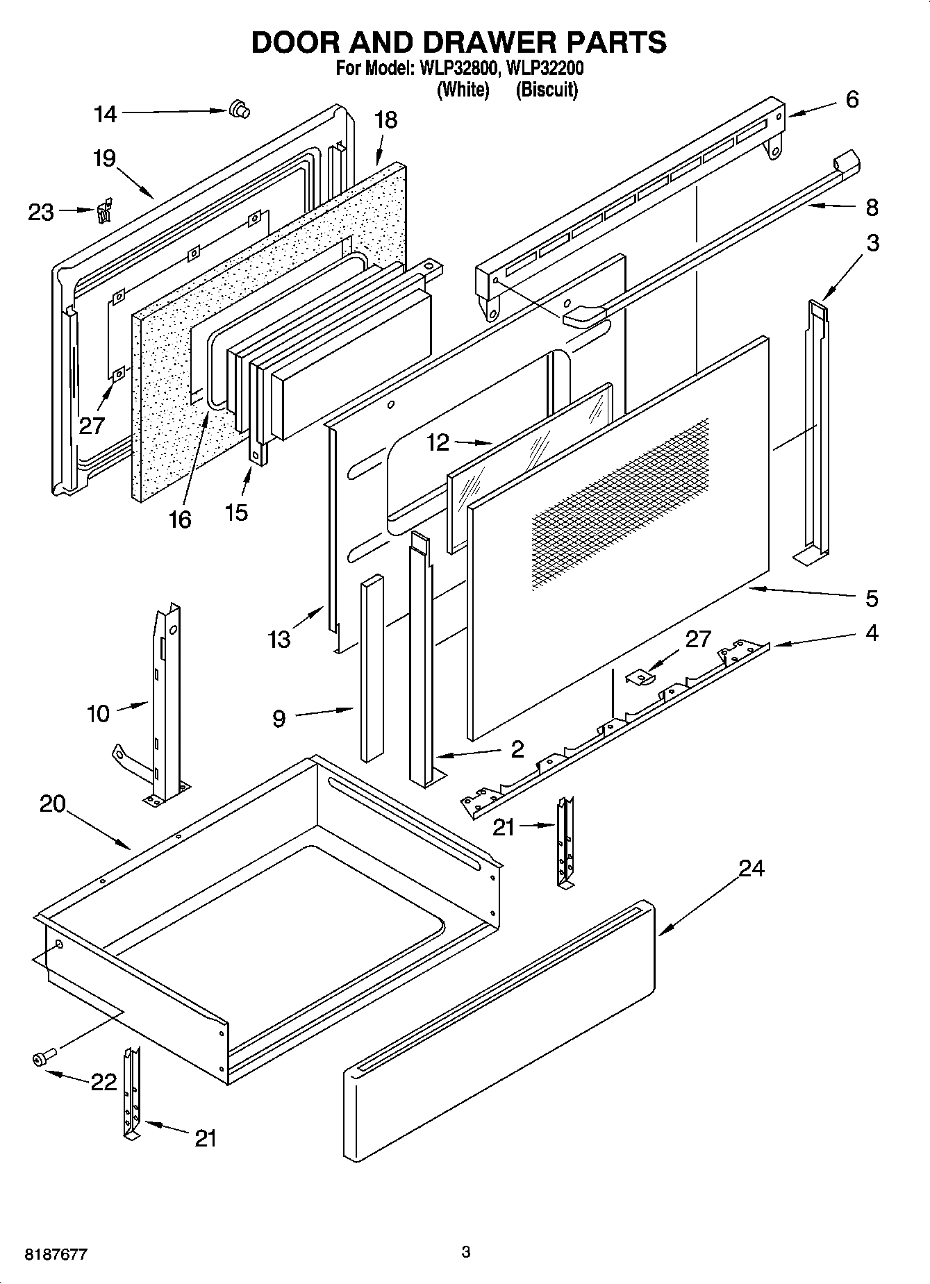 03 - DOOR AND DRAWER PARTS