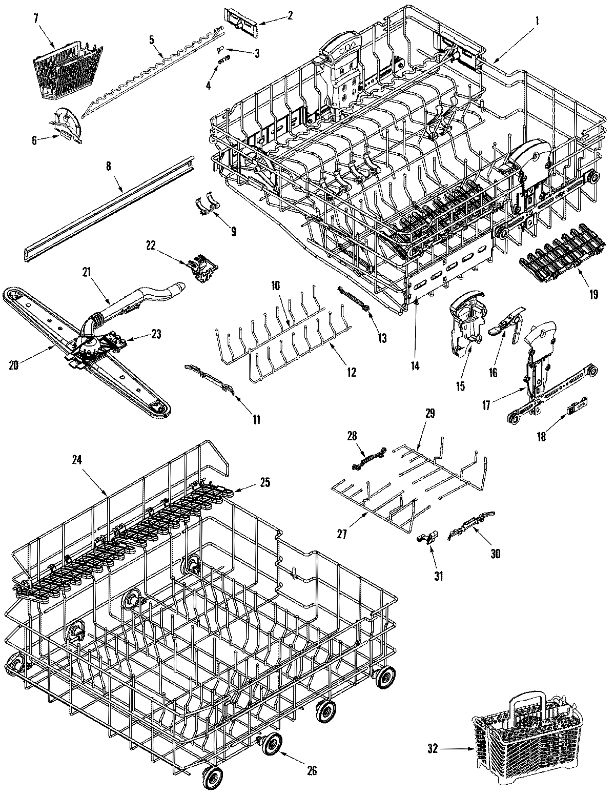 03 - RAIL & RACK ASSEMBLY