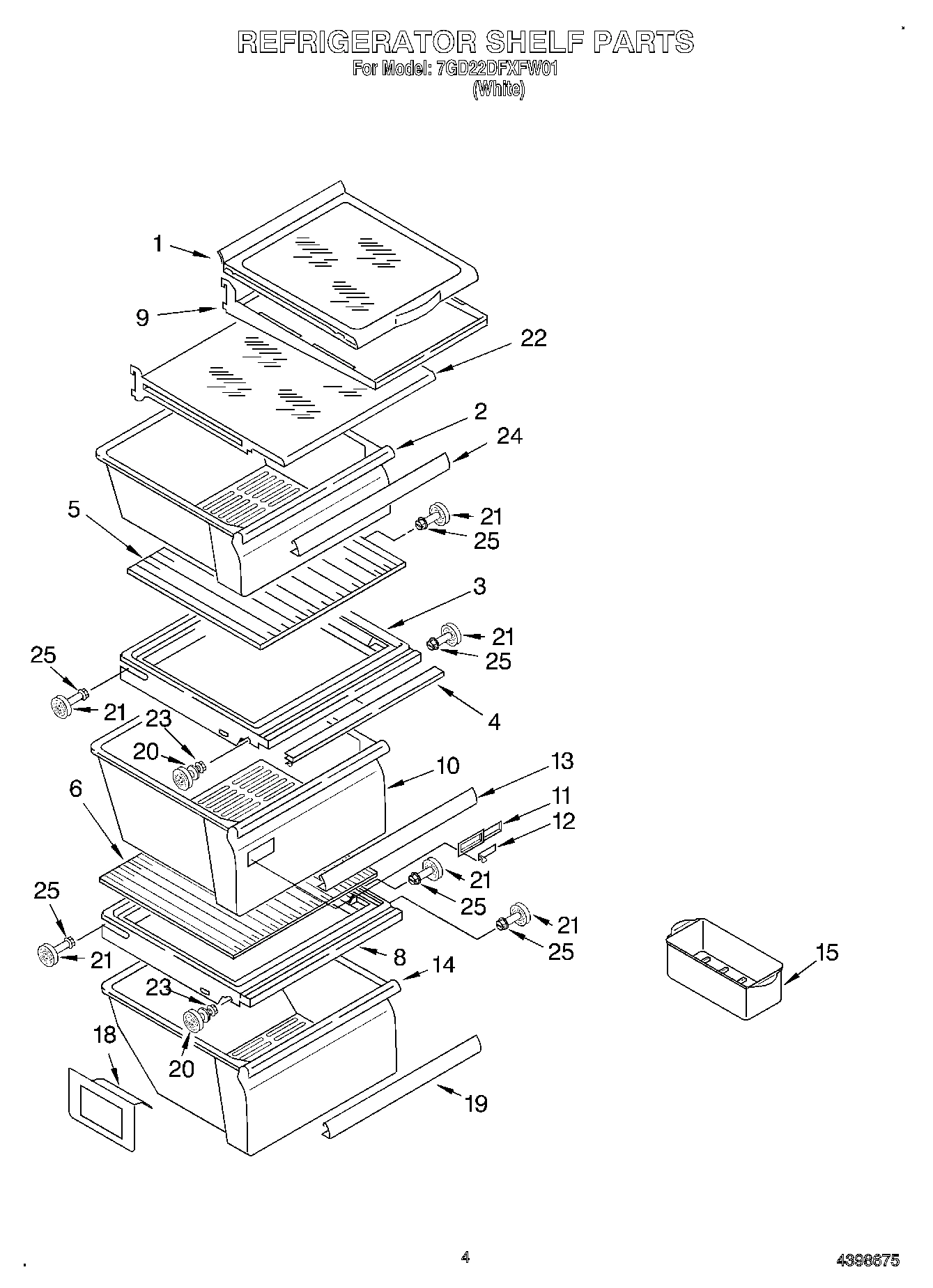 03 - REFRIGERATOR SHELF