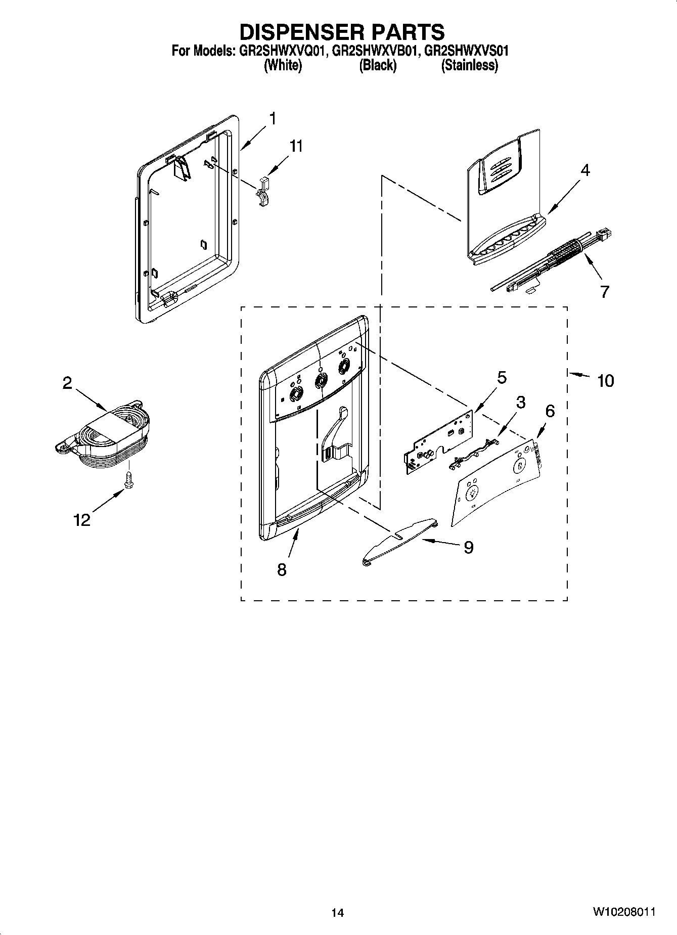 08 - DISPENSER PARTS, OPTIONAL PARTS