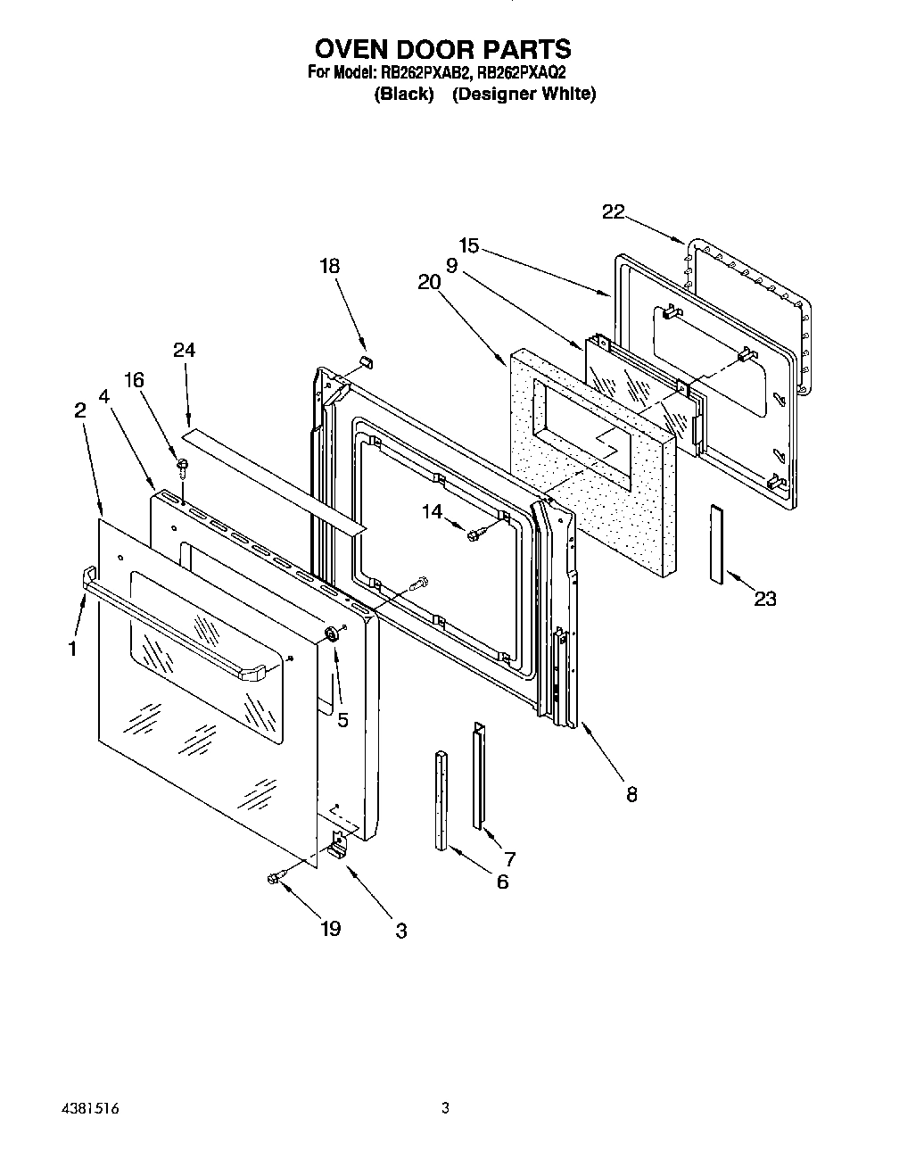 02 - OVEN DOOR, LITERATURE