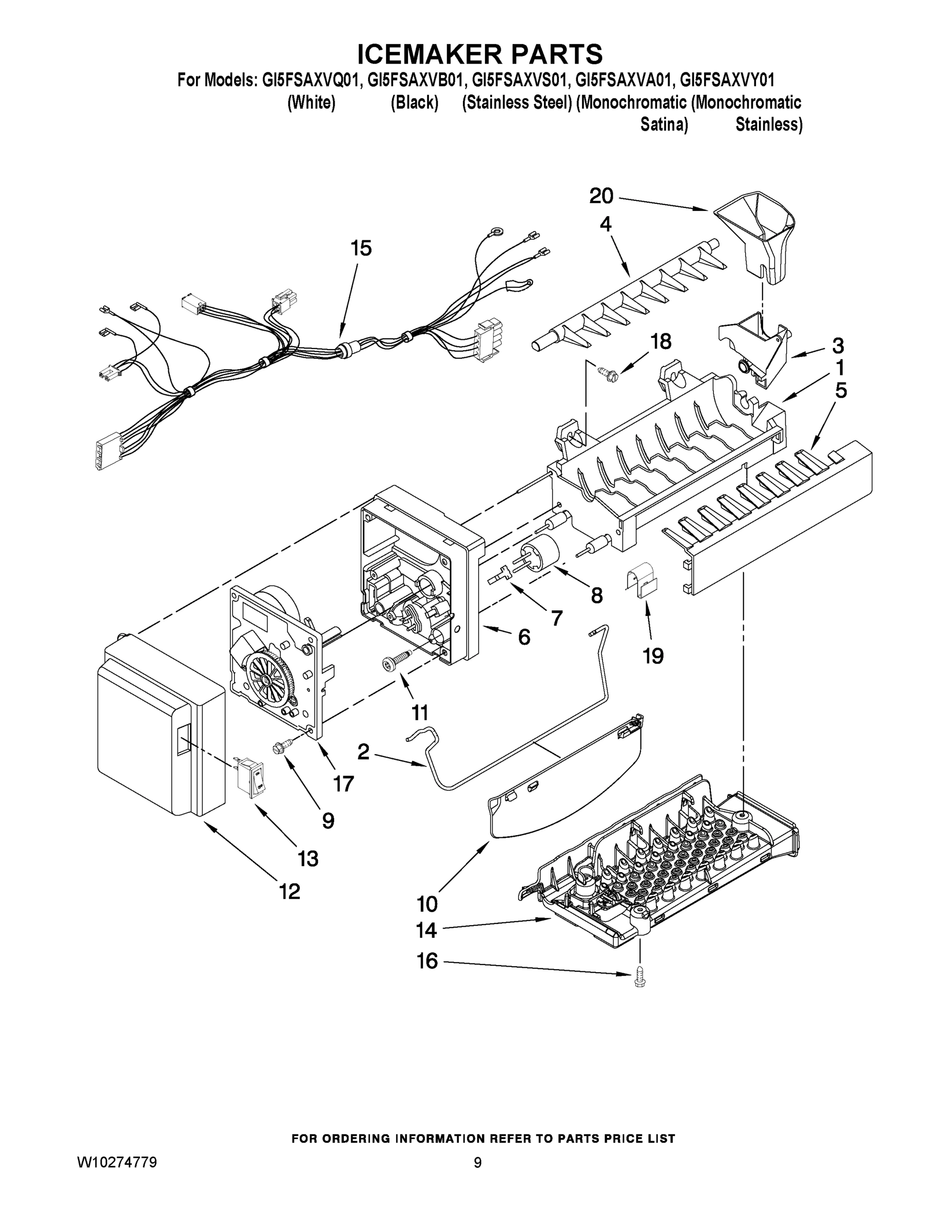 05 - ICEMAKER PARTS