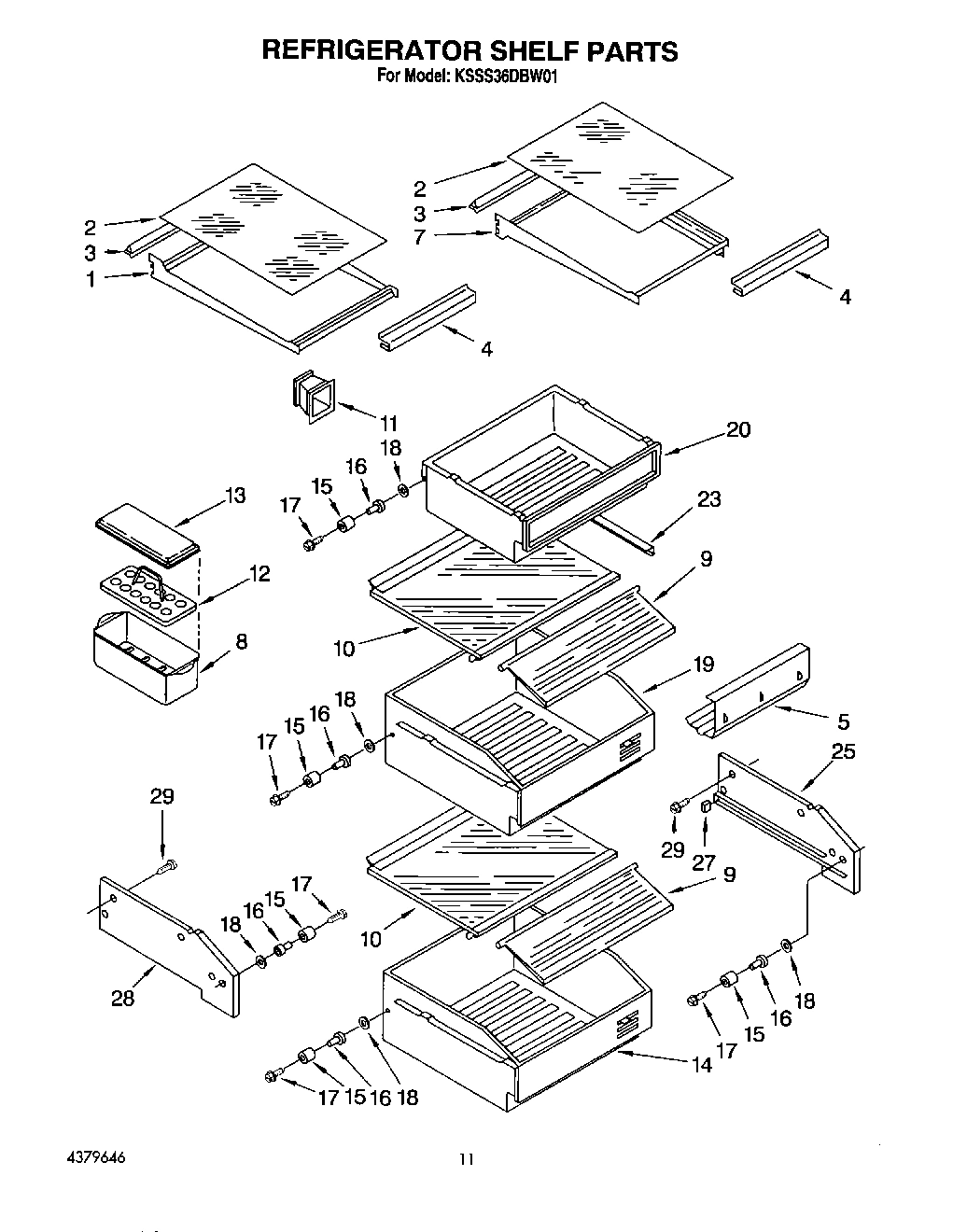 09 - REFRIGERATOR SHELF