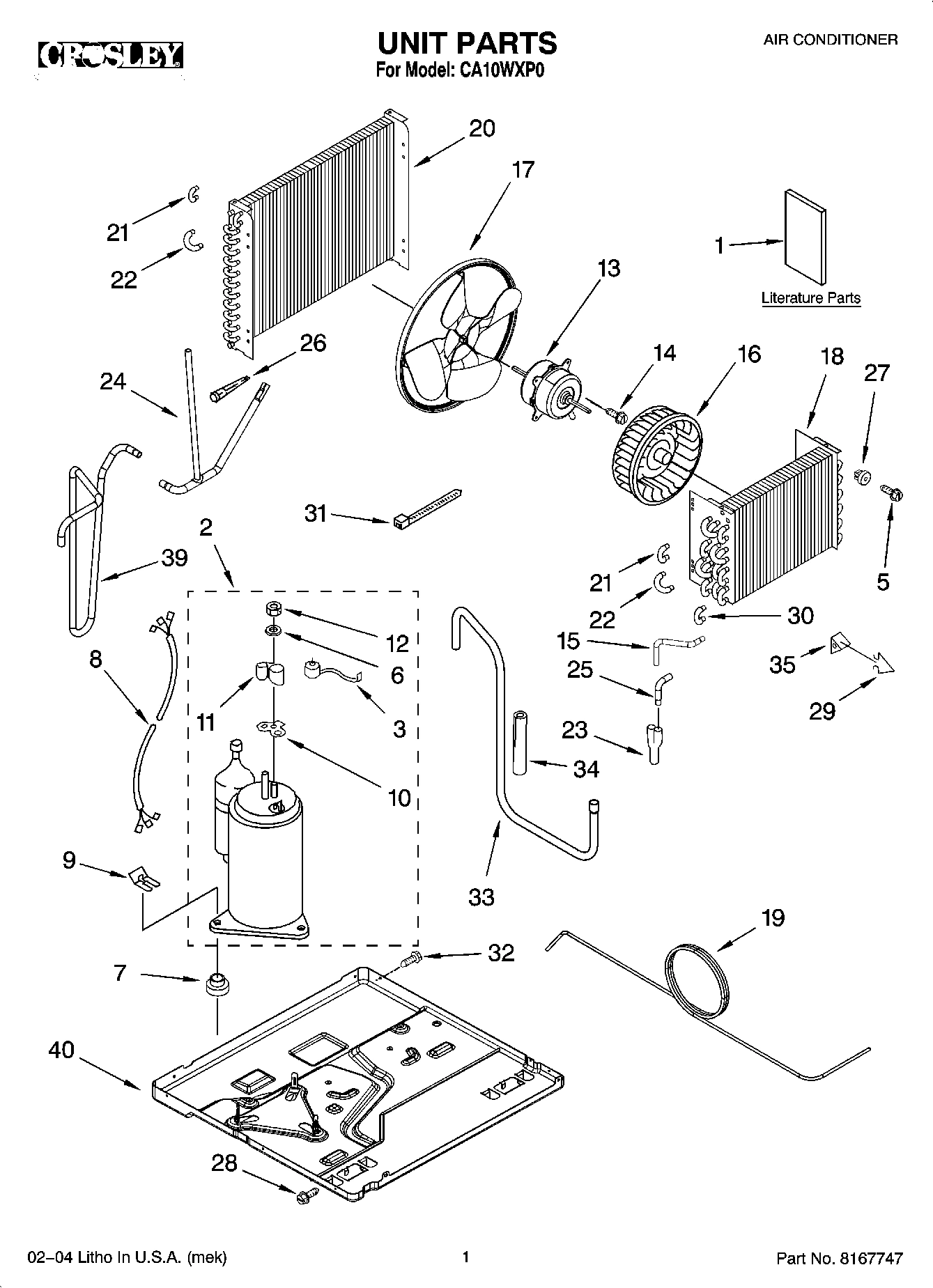 01 - UNIT PARTS