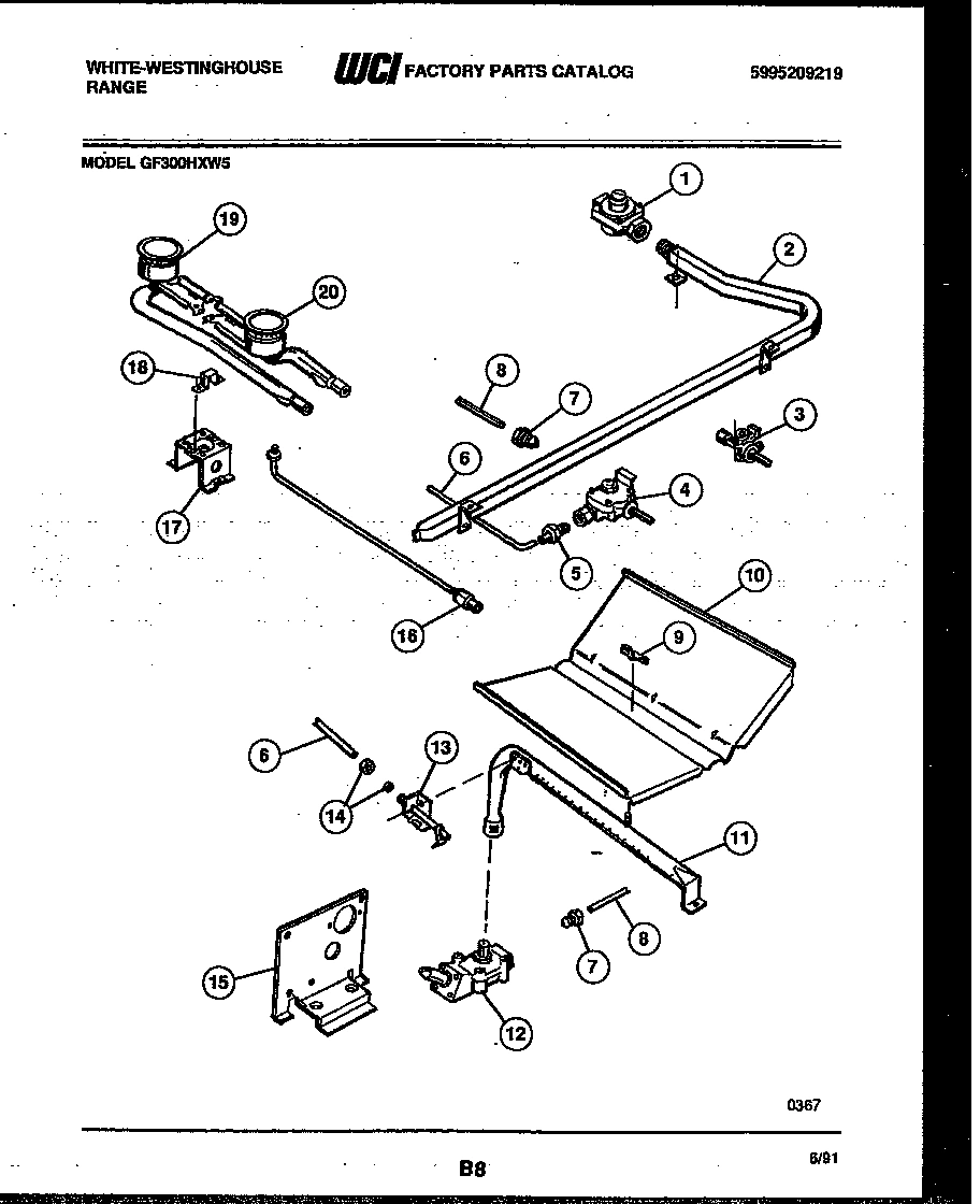 04 - BURNER, MANIFOLD AND GAS CONTROL
