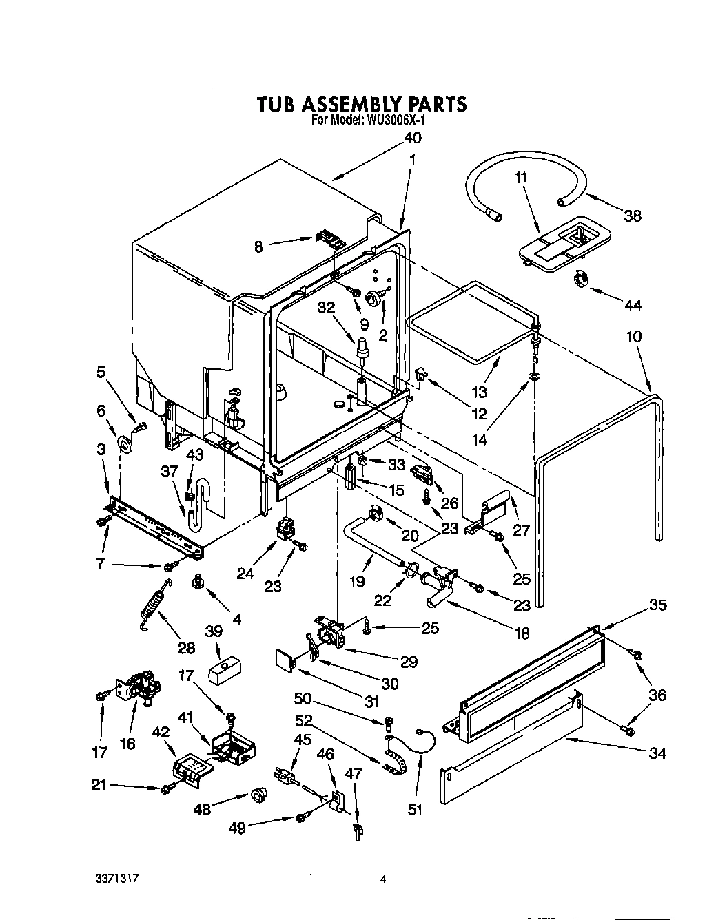04 - TUB ASSEMBLY