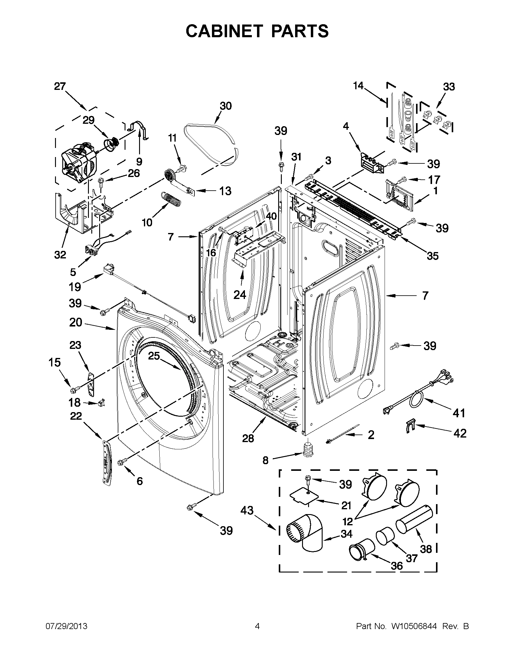 02 - CABINET PARTS