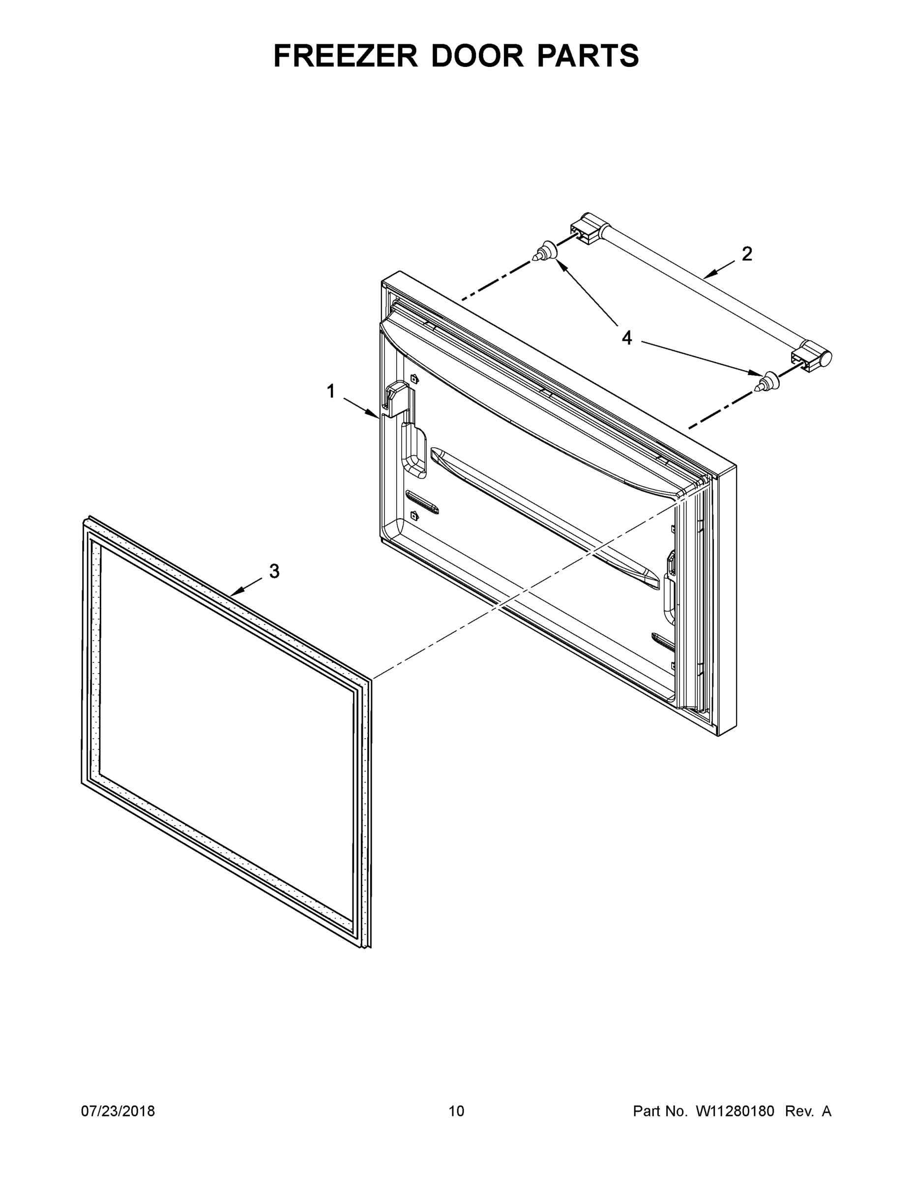06 - FREEZER DOOR PARTS
