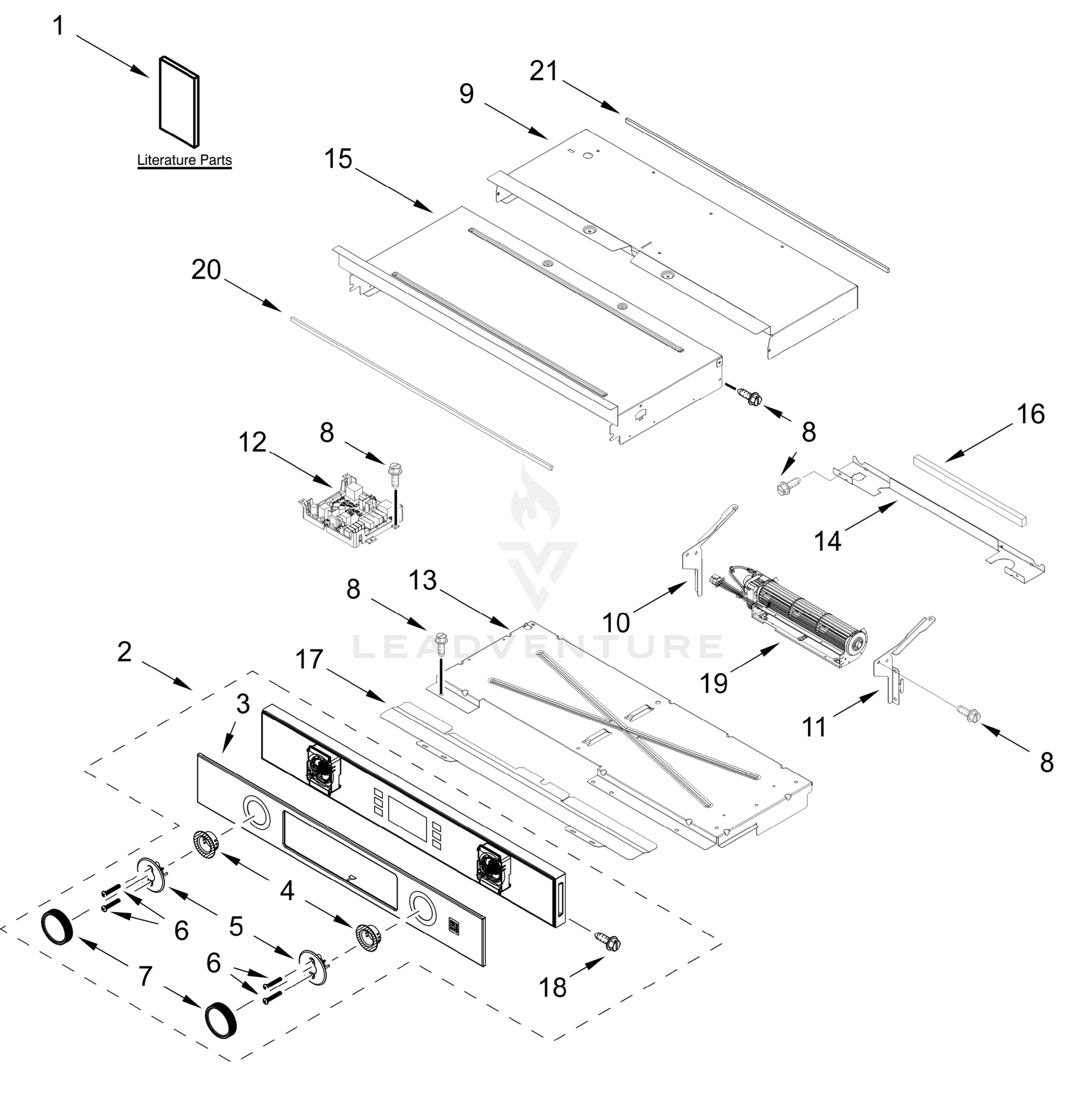 CONTROL PANEL PARTS