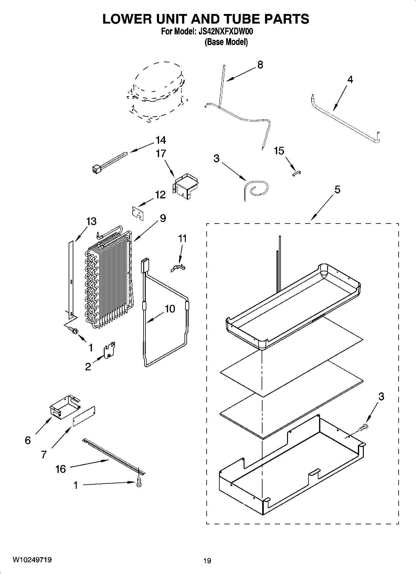 12 - LOWER UNIT AND TUBE PARTS