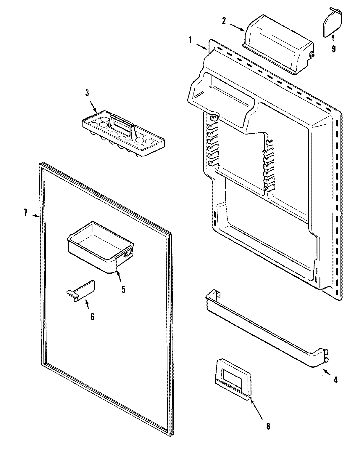 08 - FRESH FOOD INNER DOOR
