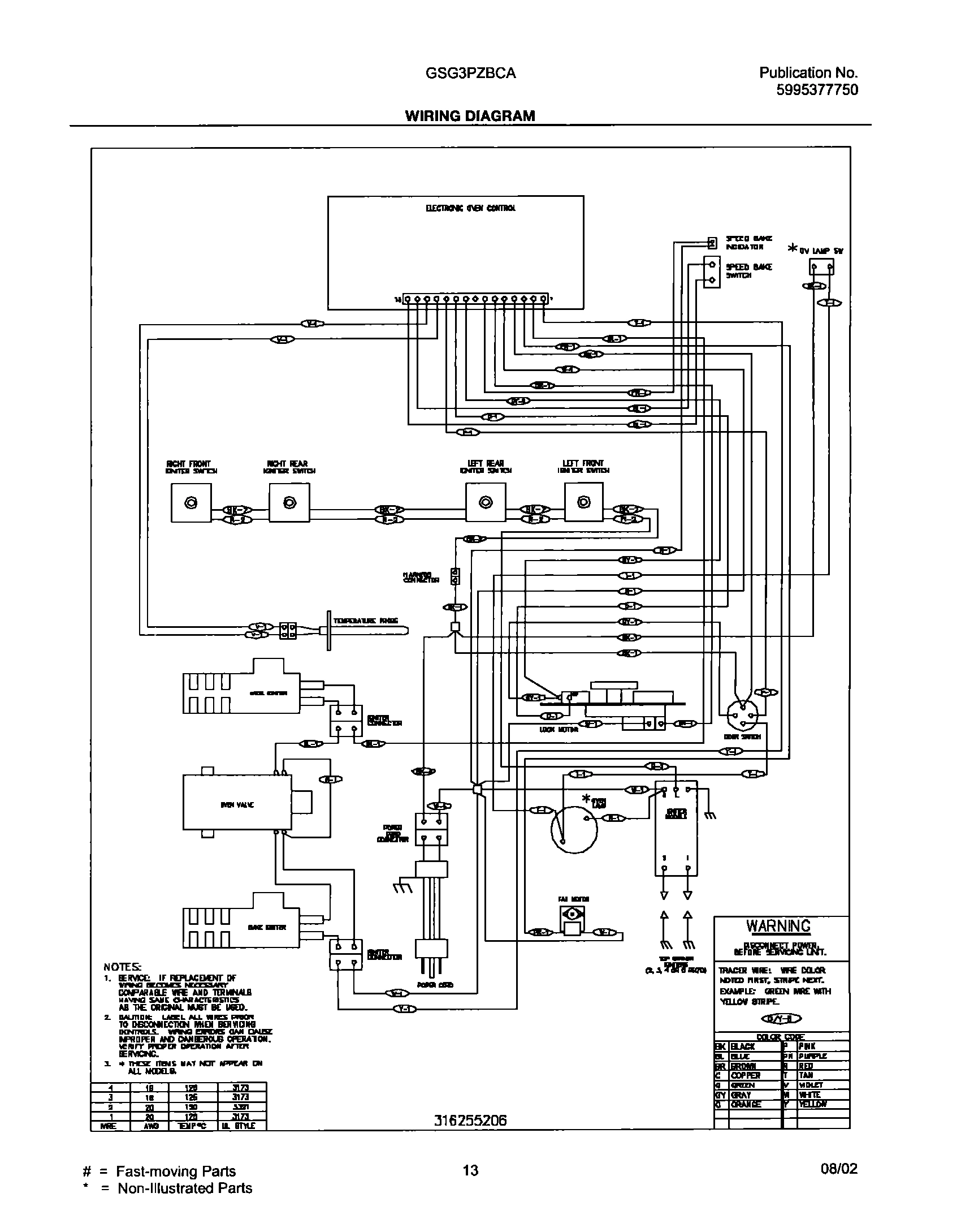 13 - WIRING DIAGRAM