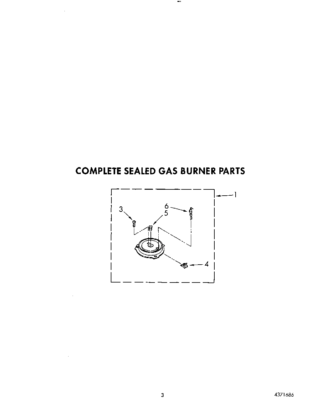 03 - COMPLETE SEALED GAS BURNER