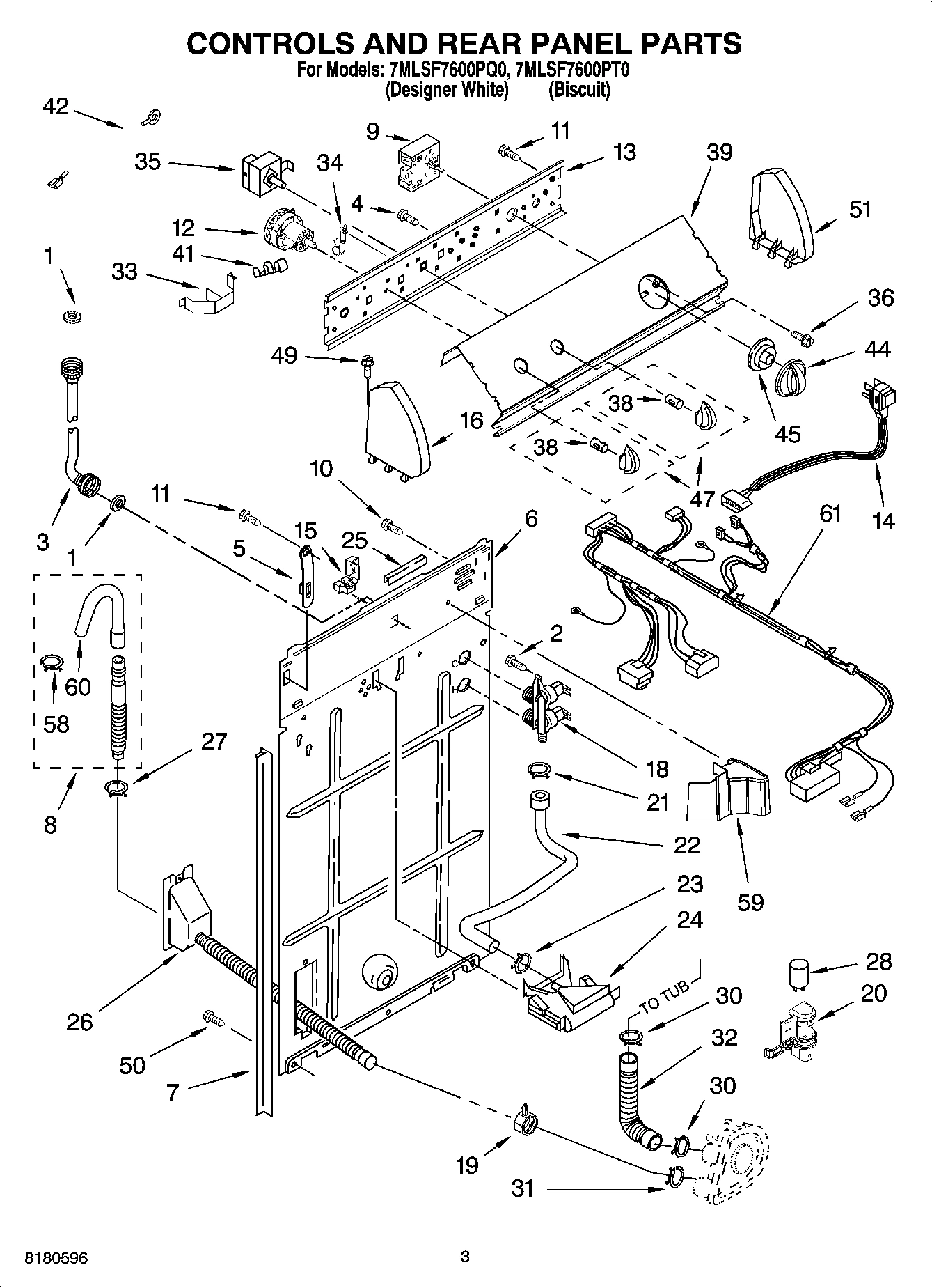 02 - CONTROLS AND REAR PANEL PARTS