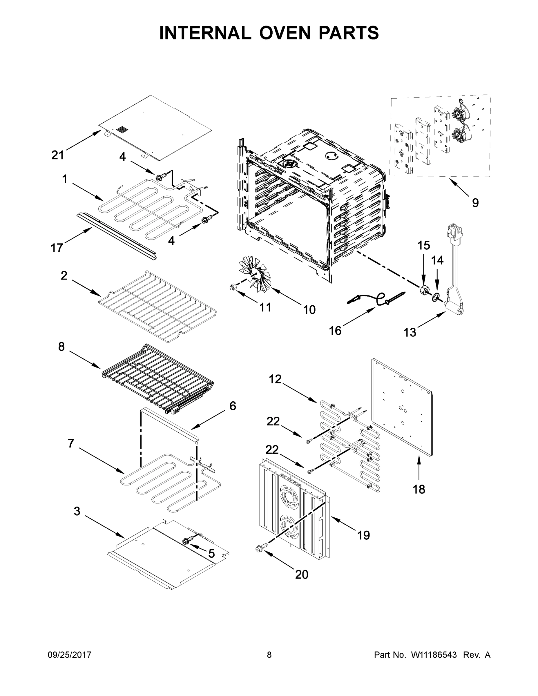 05 - INTERNAL OVEN PARTS