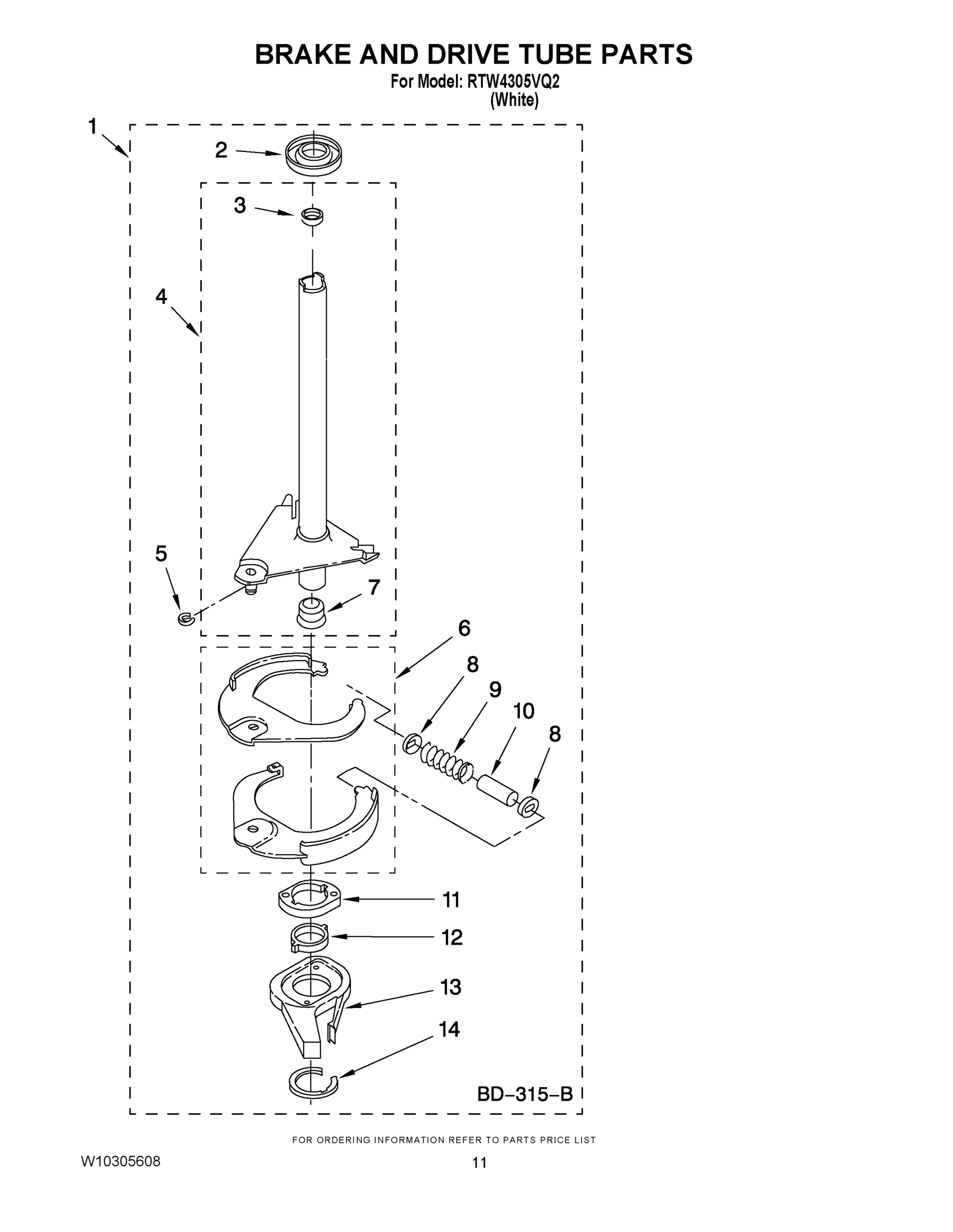 07 - BRAKE AND DRIVE TUBE PARTS
