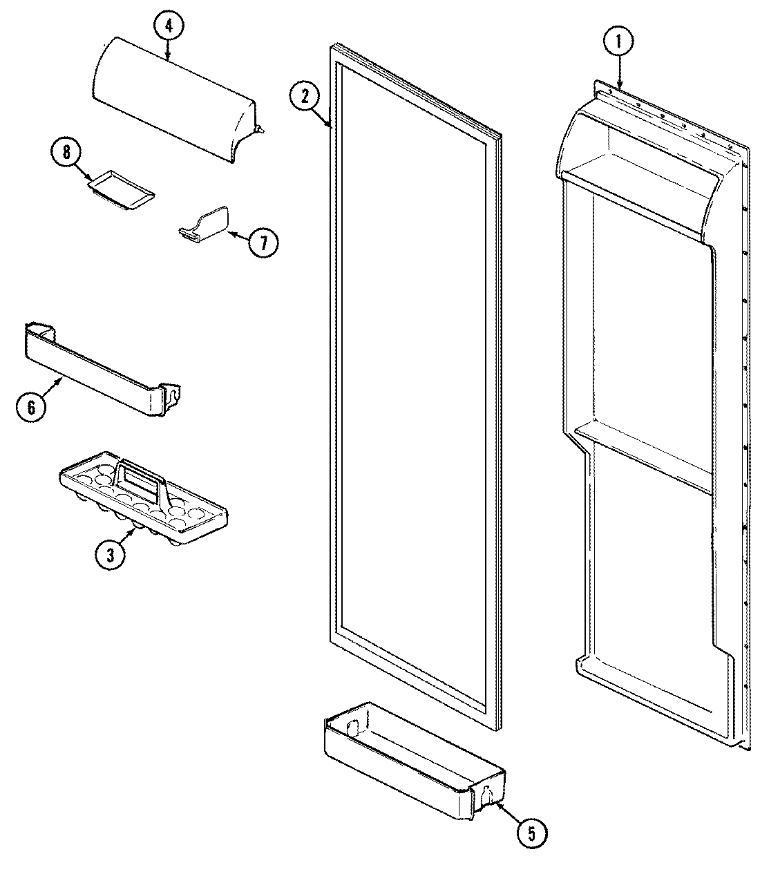 05 - FRESH FOOD INNER DOOR