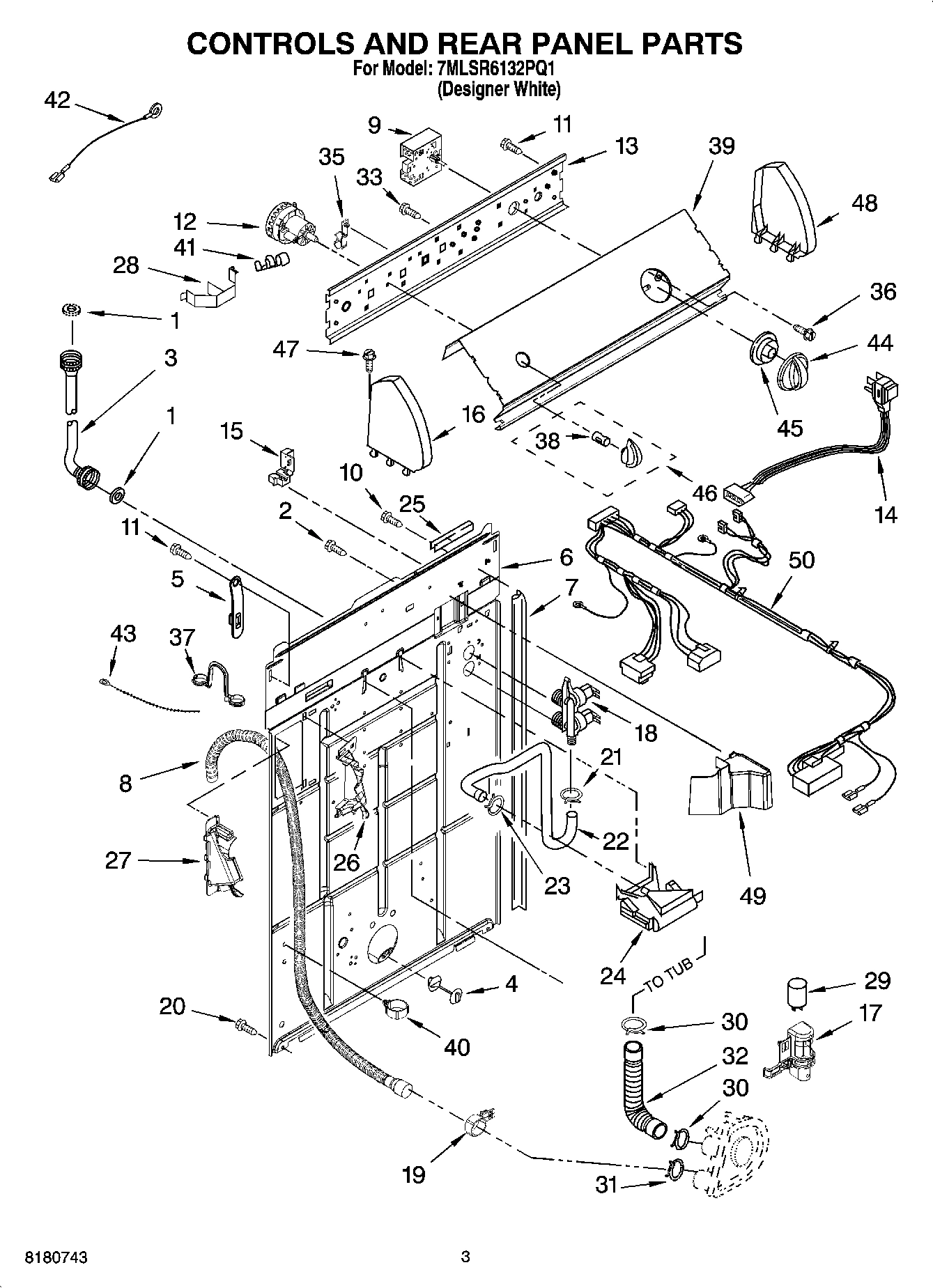 02 - CONTROLS AND REAR PANEL PARTS