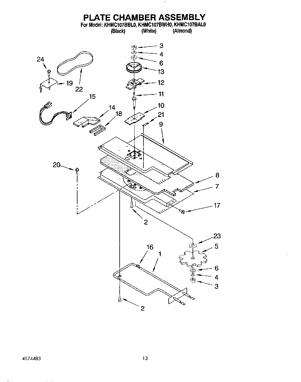 10 - PLATE CHAMBER ASSEMBLY