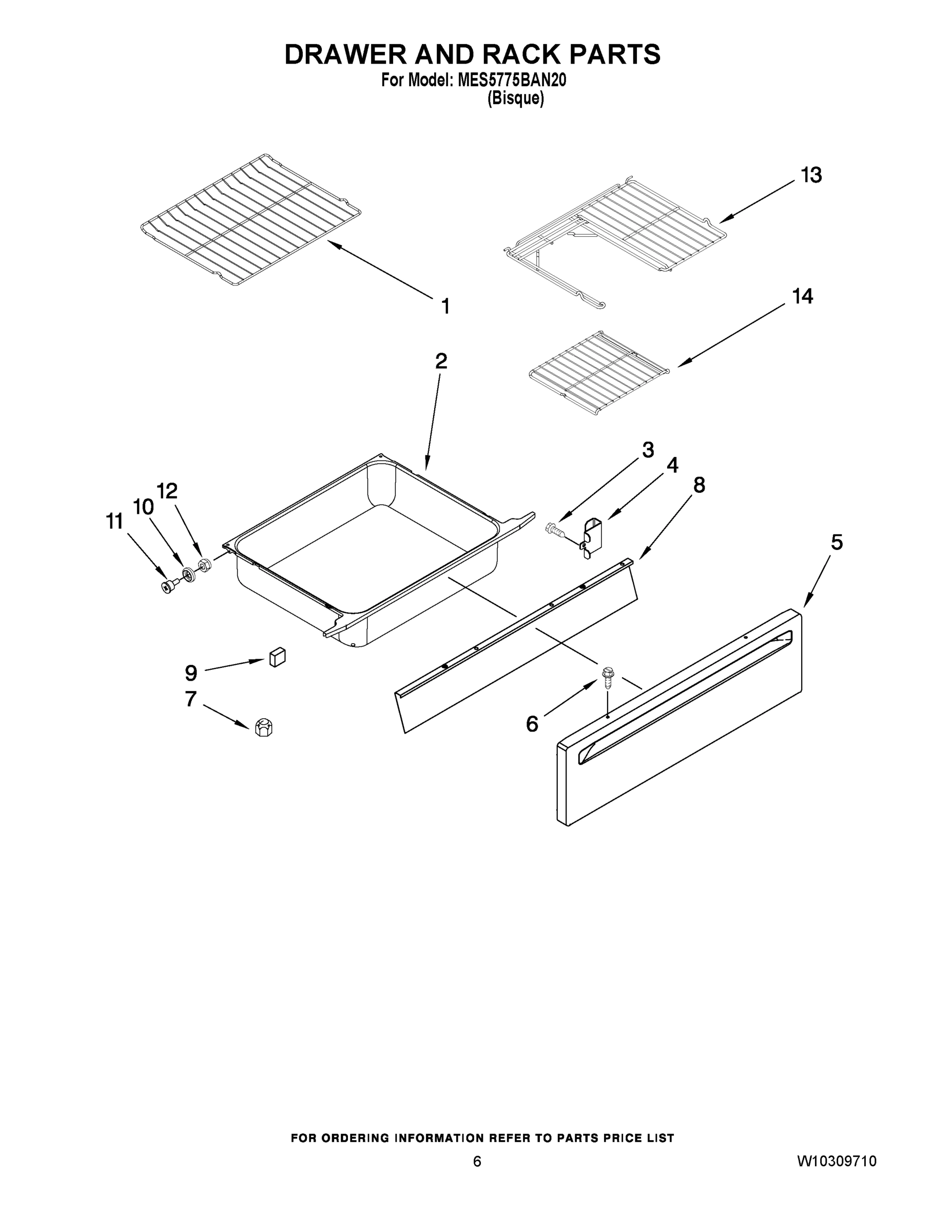 05 - DRAWER AND RACK PARTS