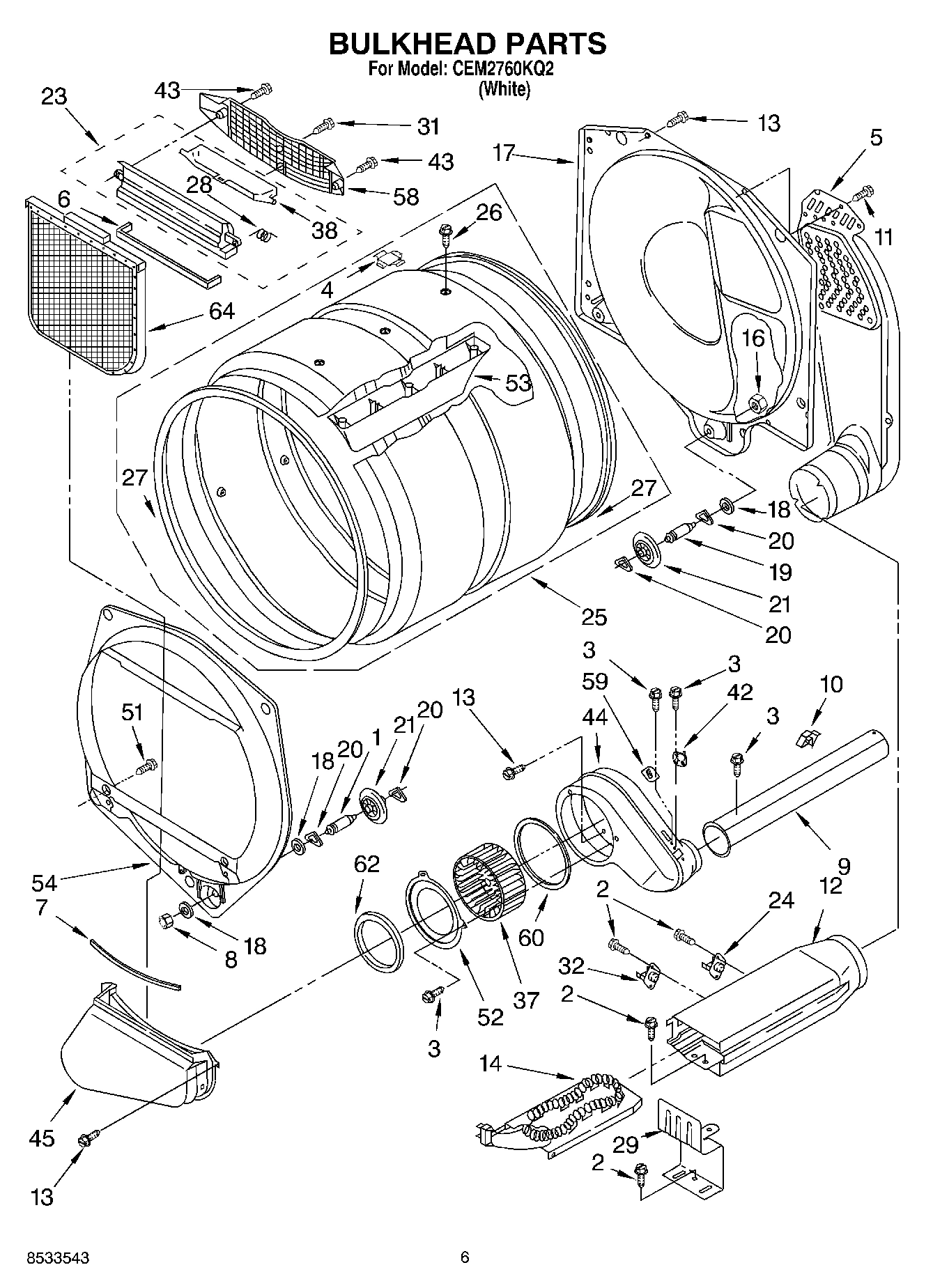 03 - OPTIONAL PARTS NOT INCLUDED BULKHEAD PARTS