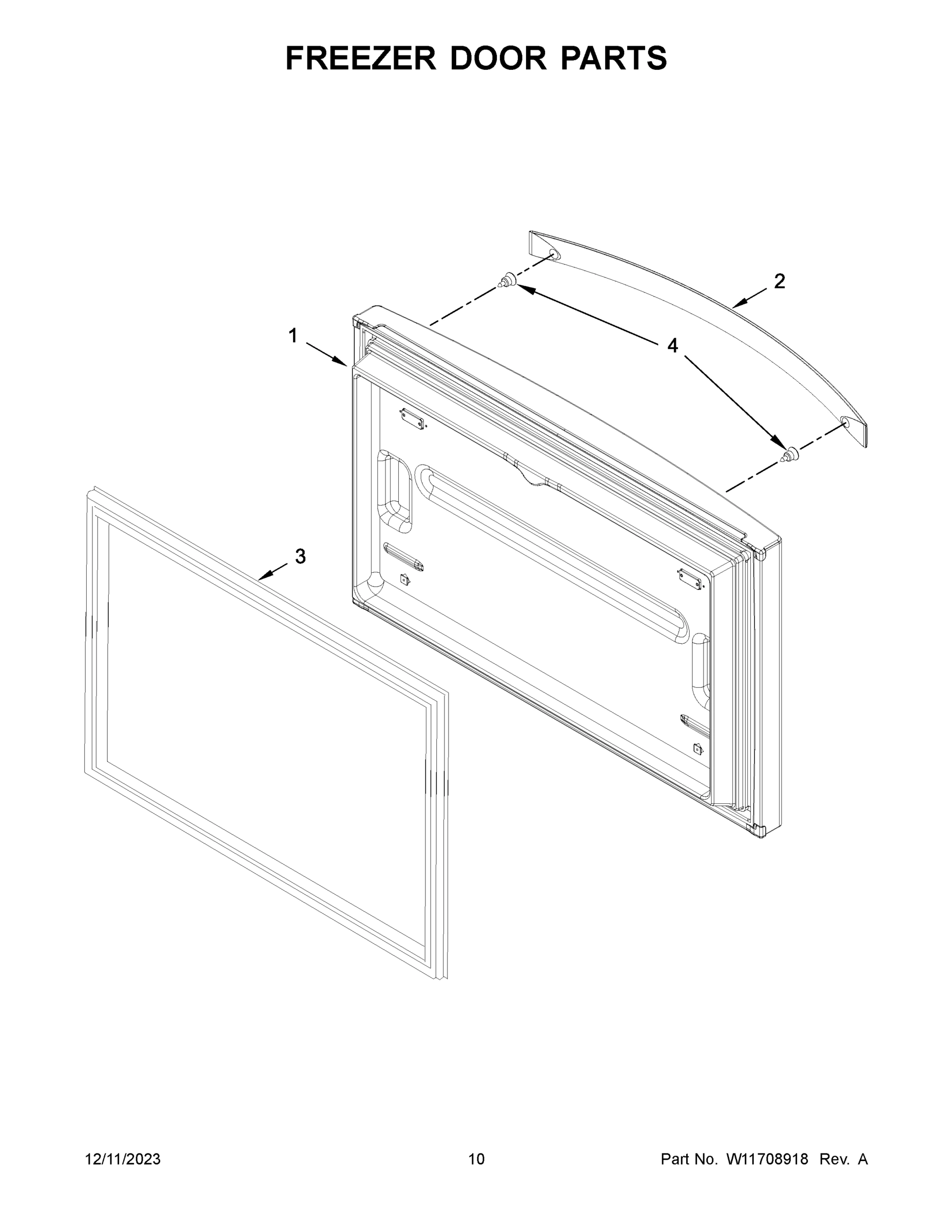 06 - FREEZER DOOR PARTS