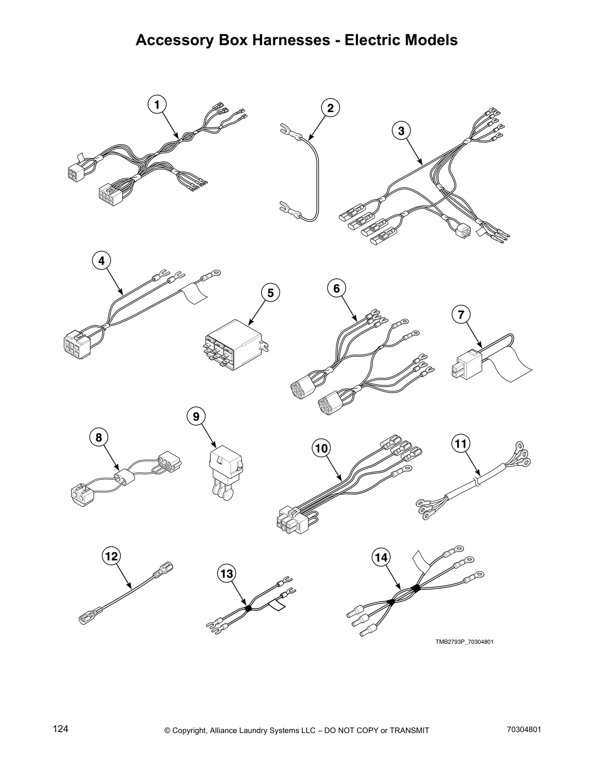 Accessory Box Harnesses - Electric Models