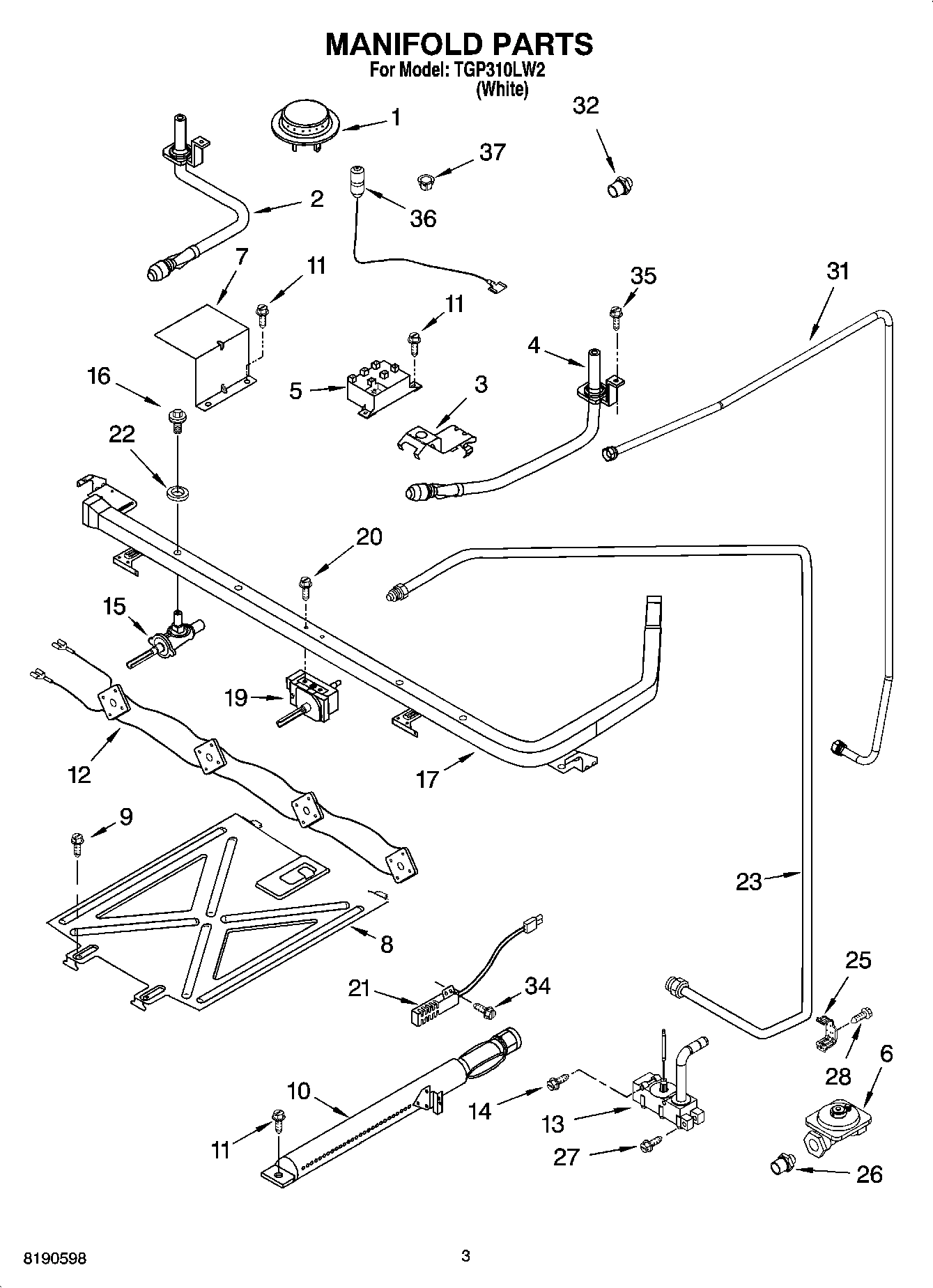 03 - MANIFOLD PARTS