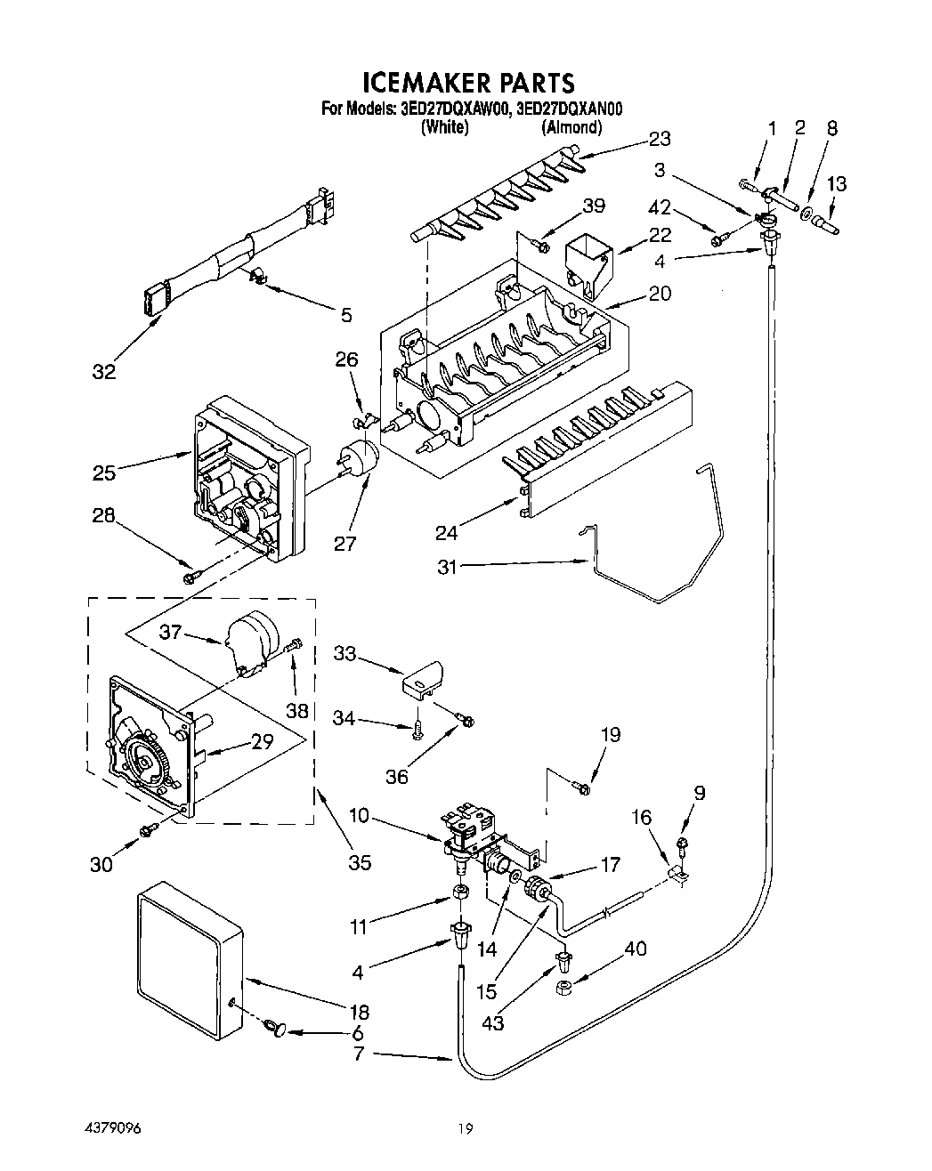 12 - ICEMAKER, LIT/OPTIONAL