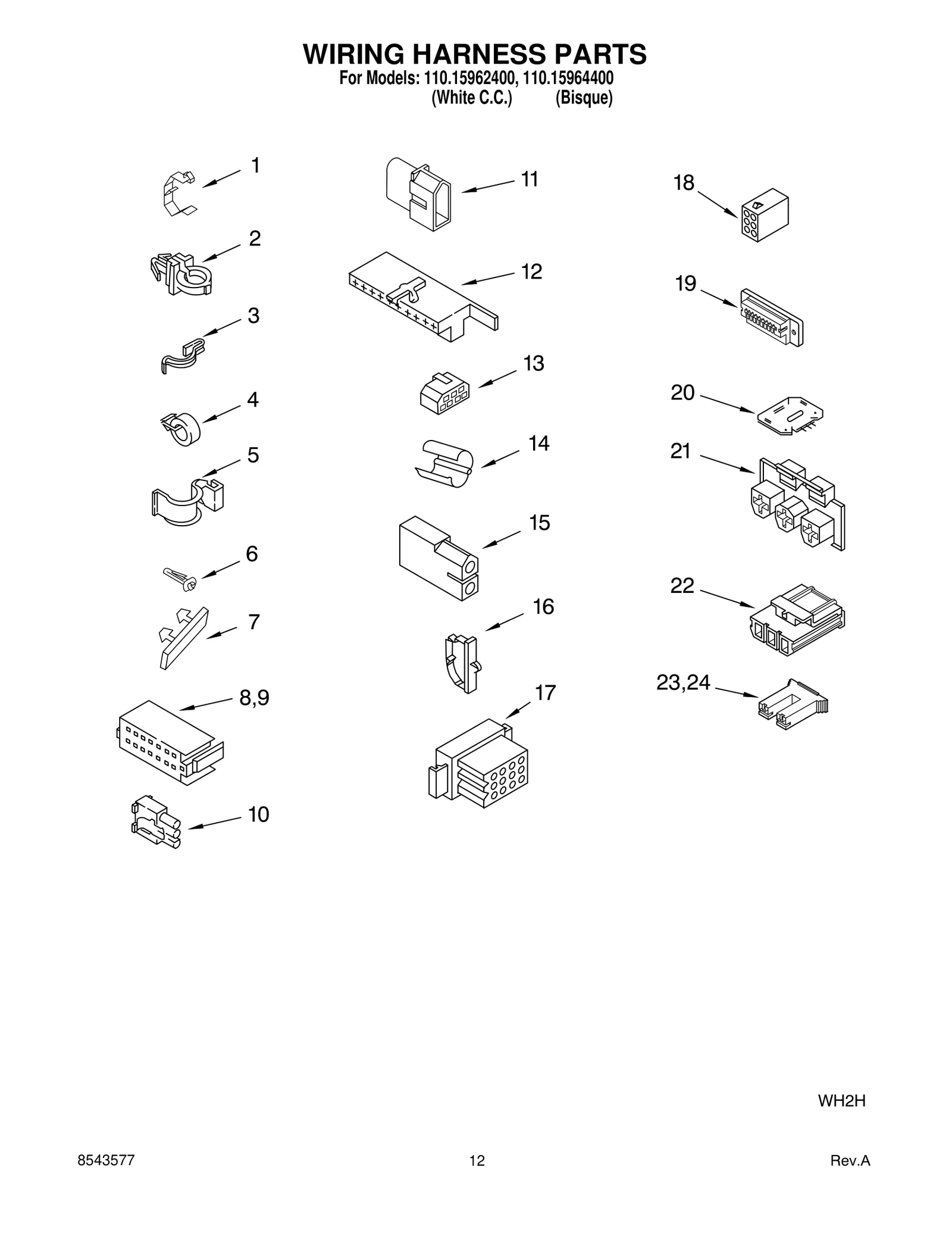 WIRING HARNESS PARTS
