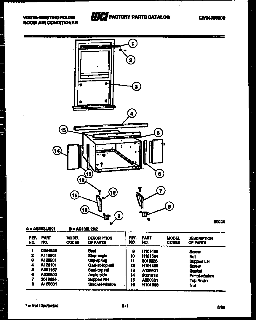 06 - CABINET AND INSTALLATION PARTS